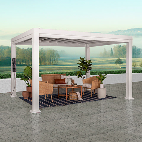Our pergolas come in multiple sizes and designs to give you a variety of ways to use.
