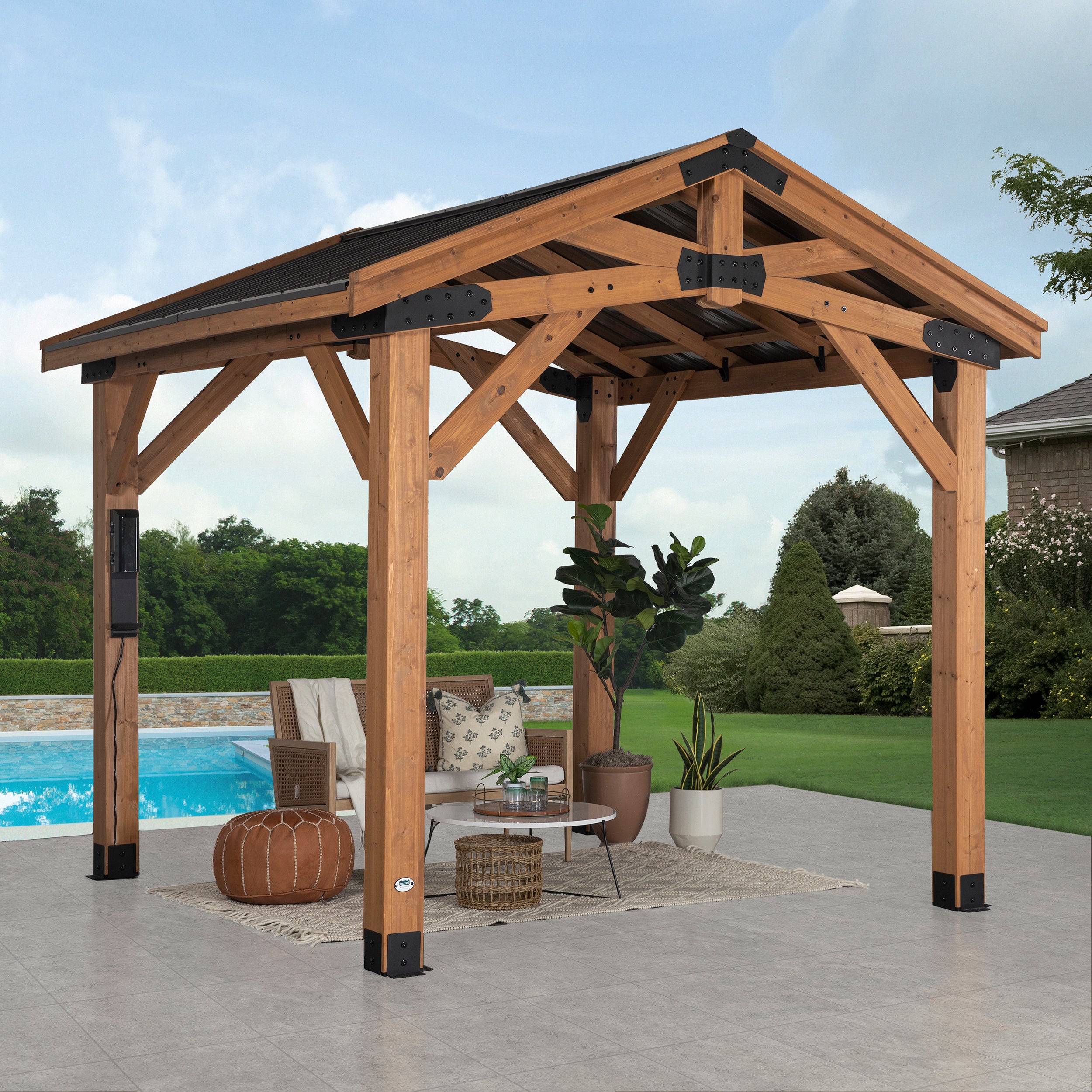 3.7m x 3m Norwood Gazebo
