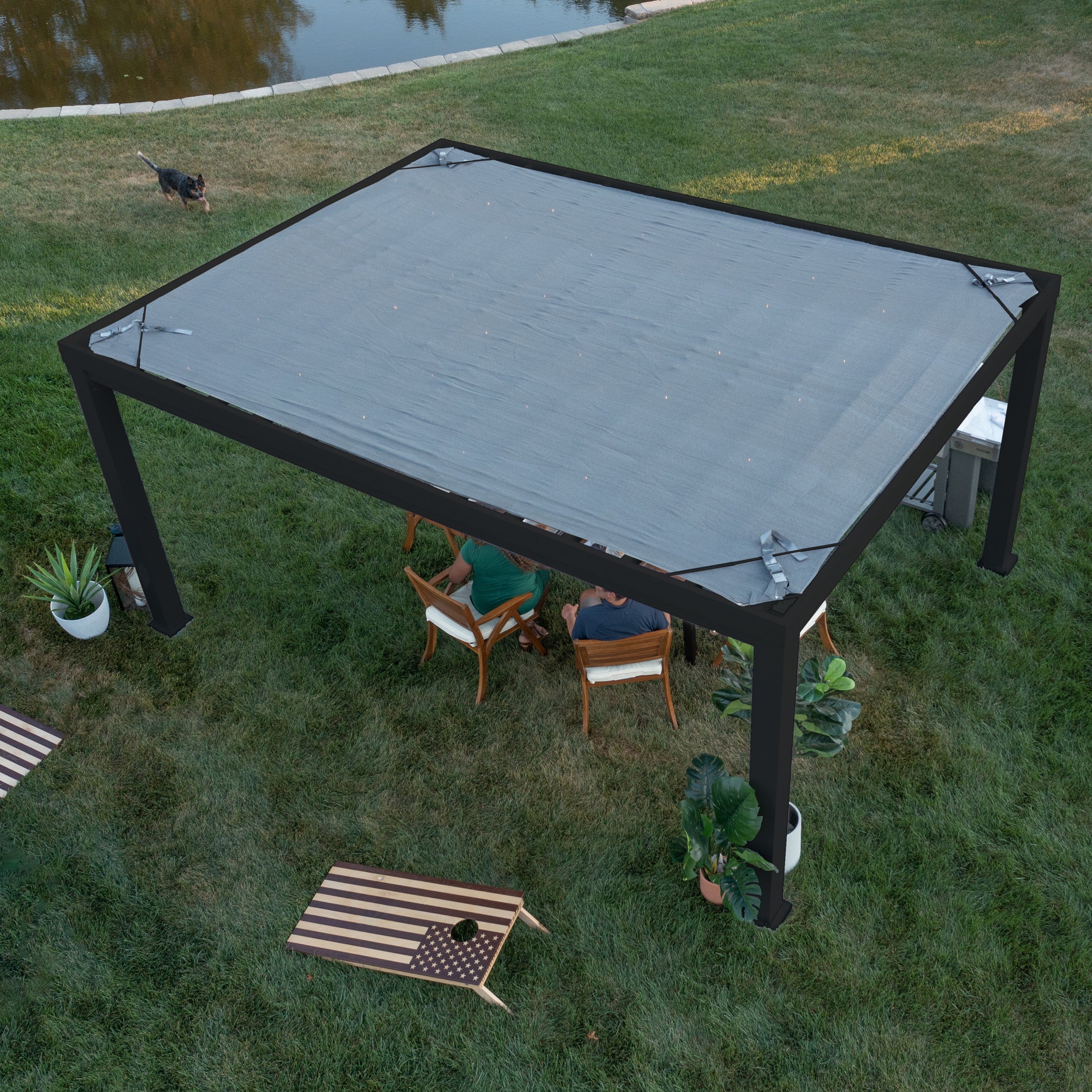 4.9m x 3.7m Trenton Soft Shade