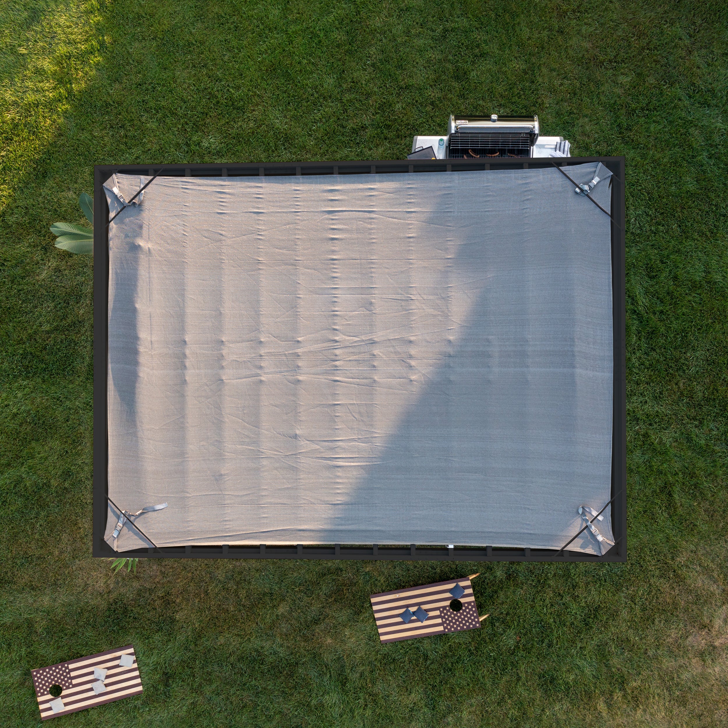 4.9m x 3.7m Trenton Soft Shade for Sun Protection