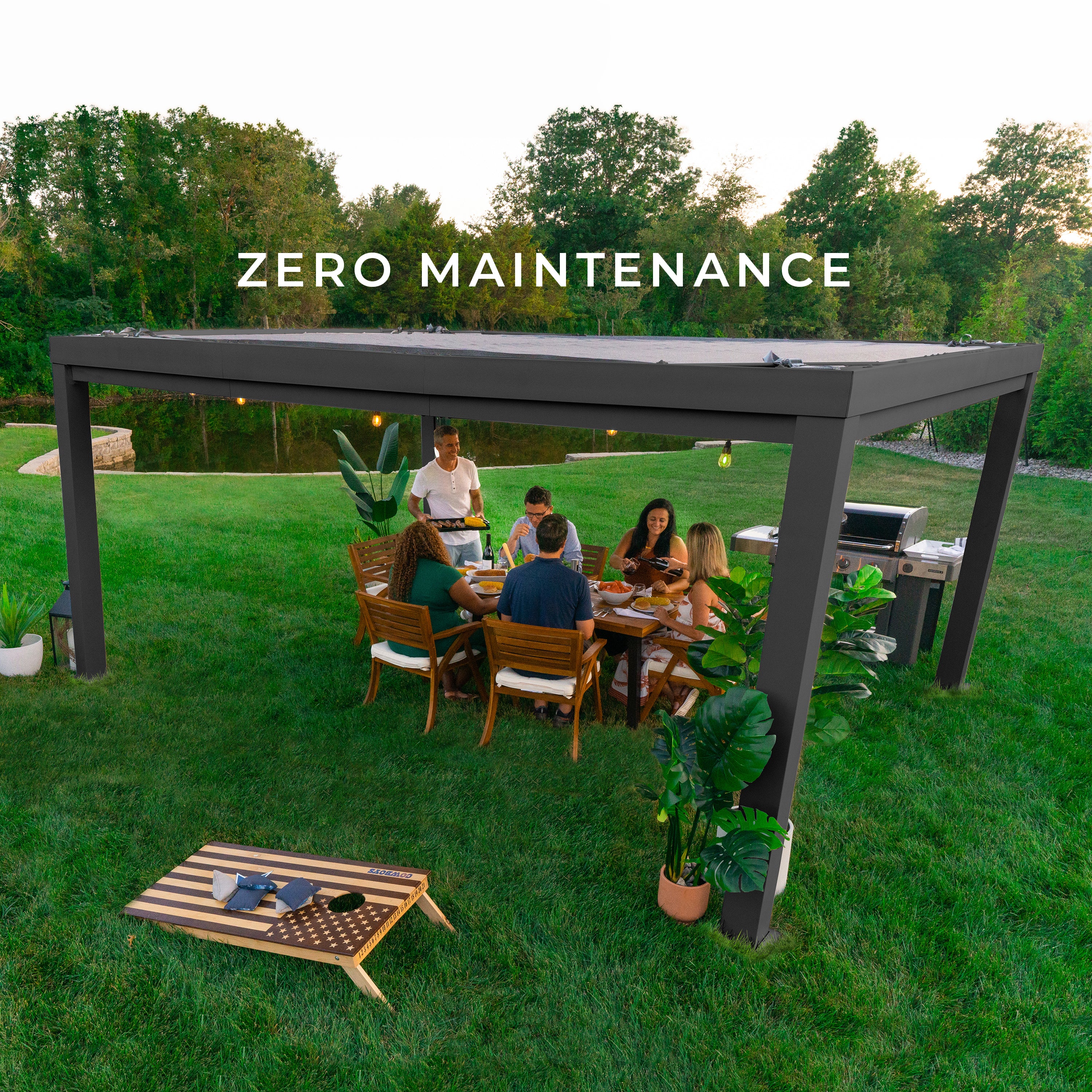 4.9m x 3.7m Trenton Zero Maintenance