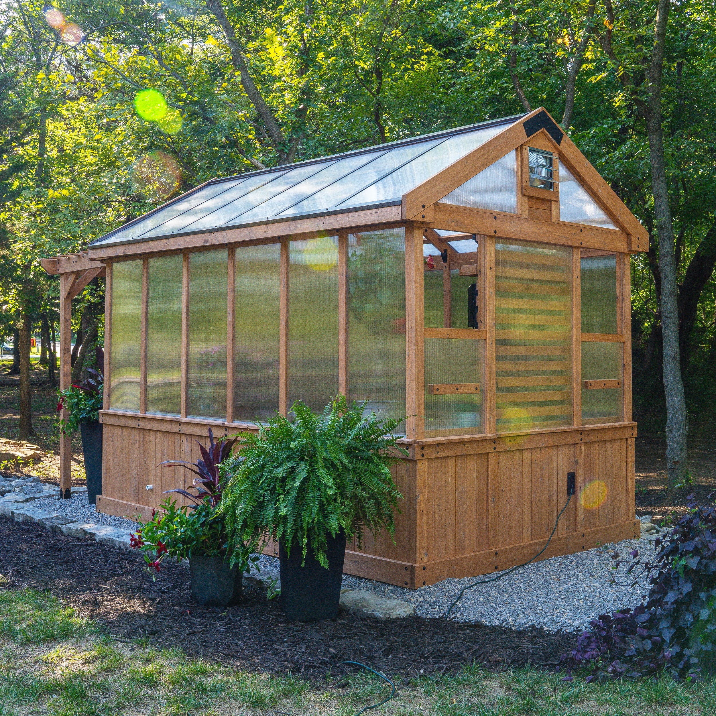 3.3m X 2.1m Bellerose Greenhouse