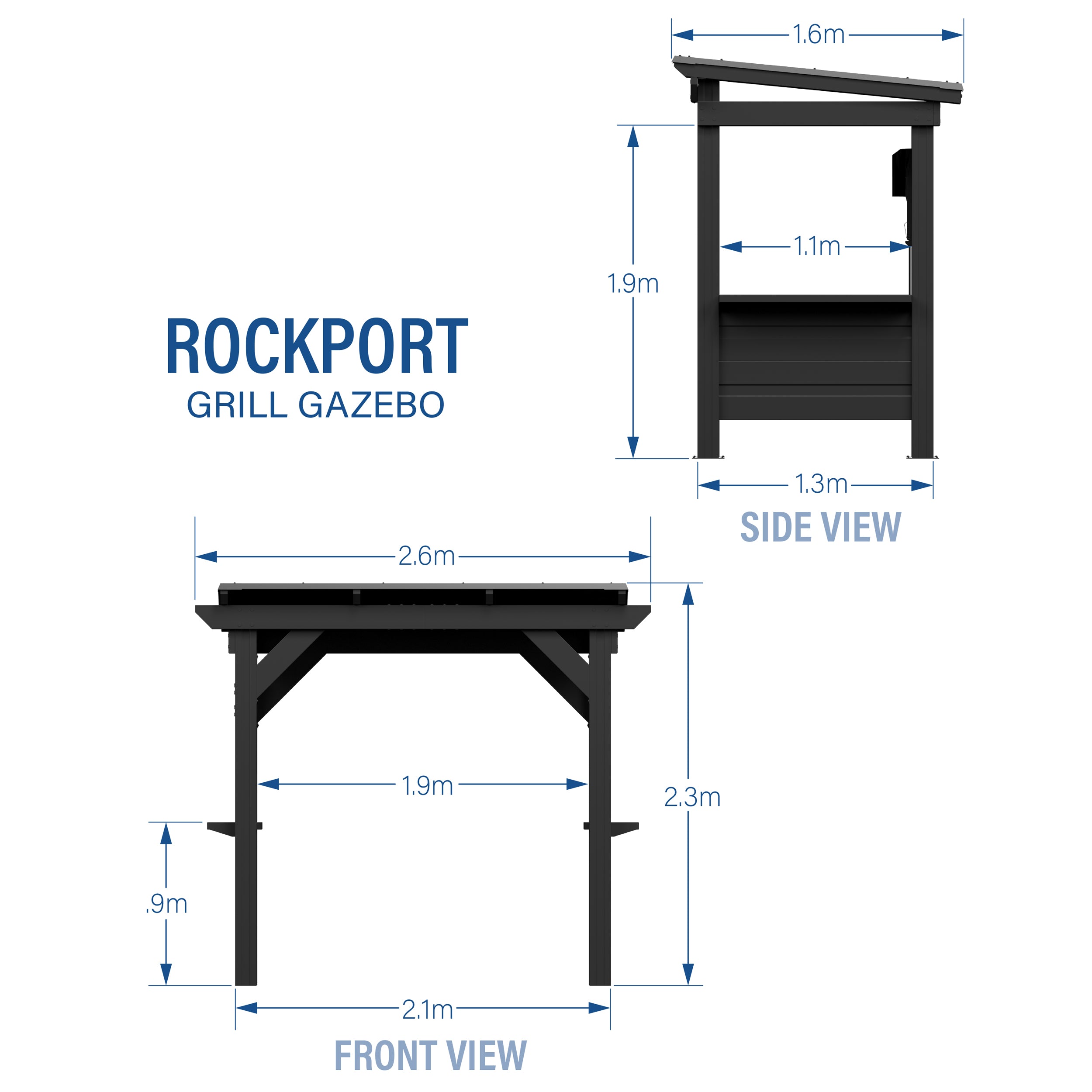 Rockport Barbeque Gazebo