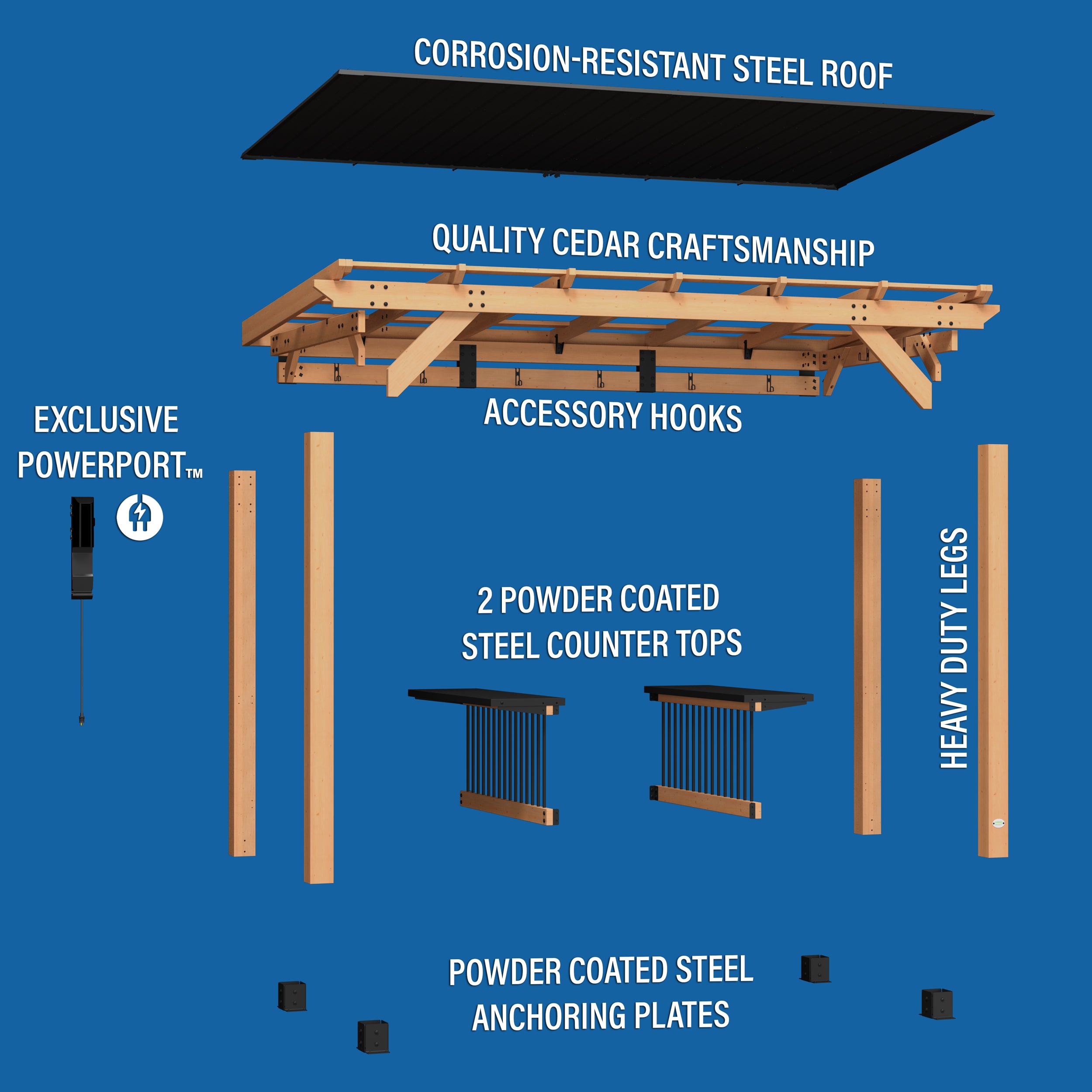 Saxony XL Exploded View