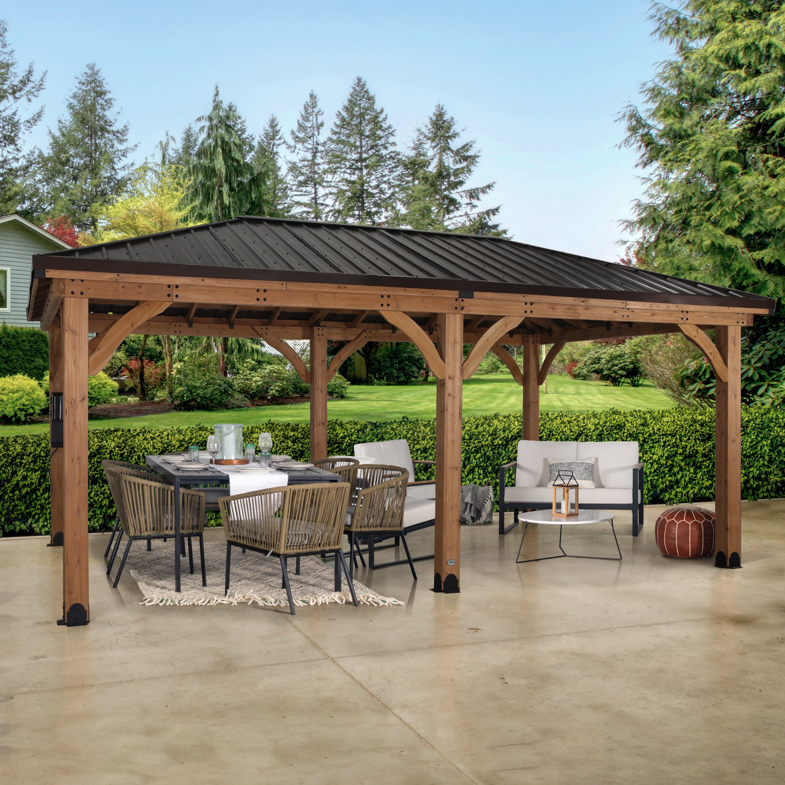 6.1m x 3.7m Barrington Gazebo