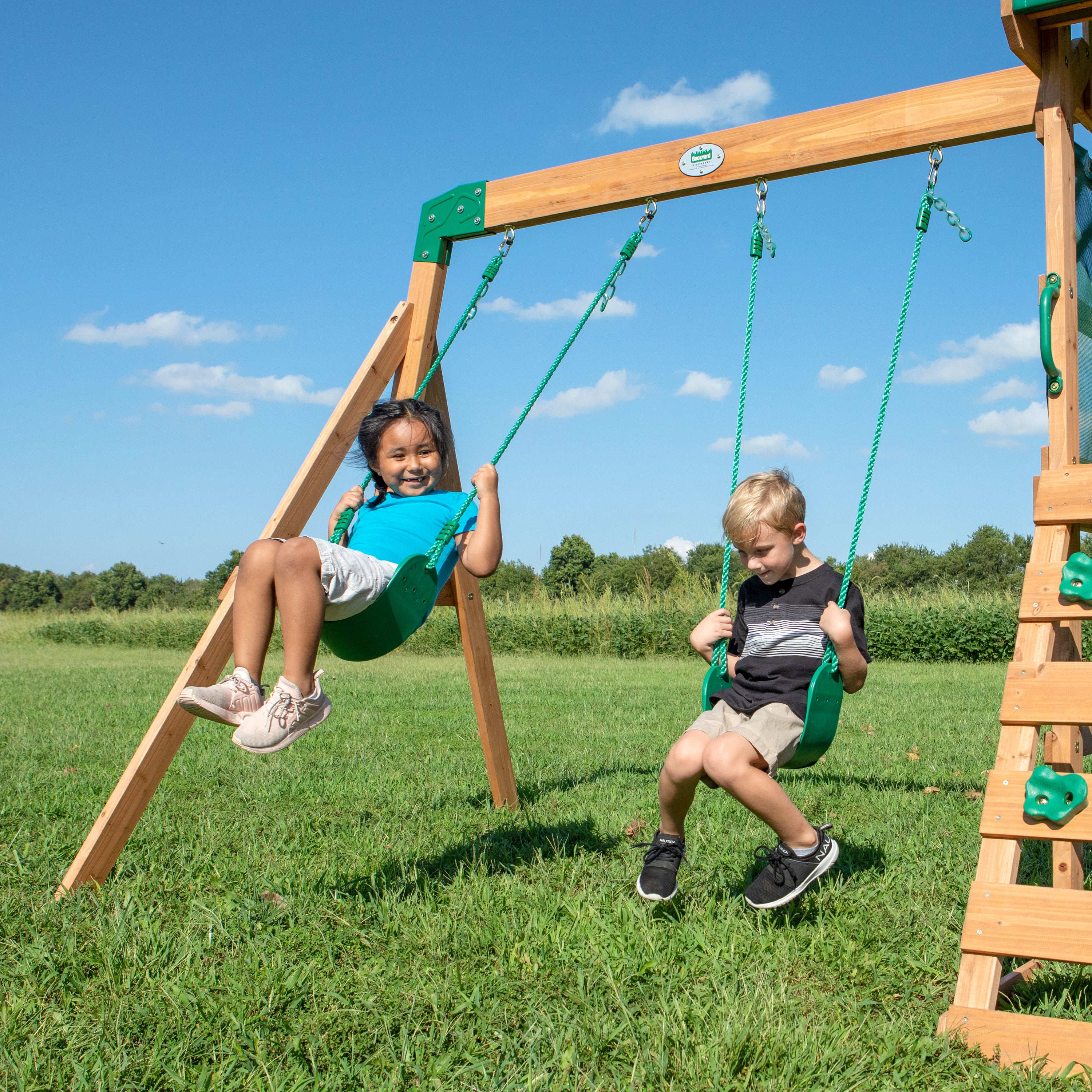 Buckley Hill Small Swing Set