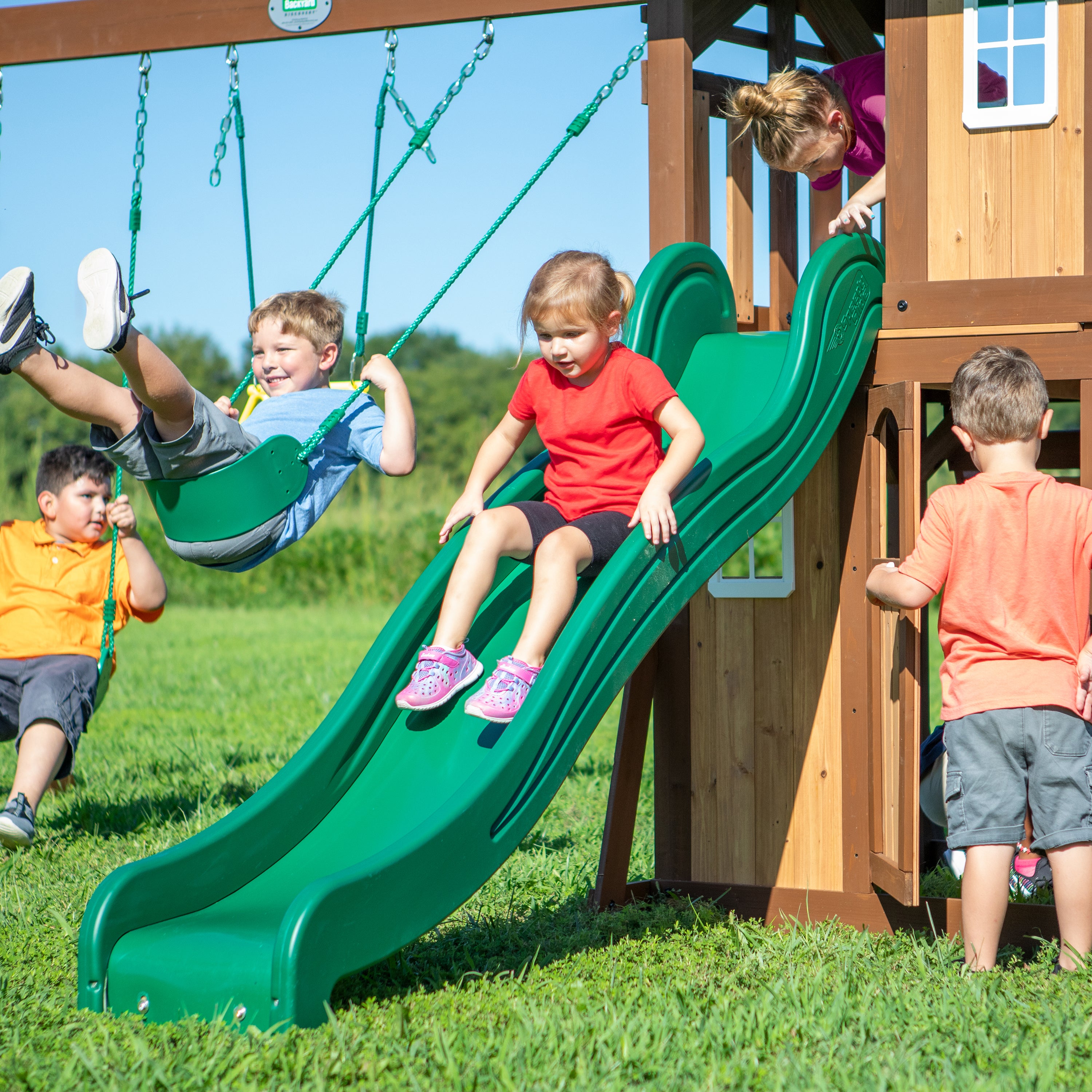 LAKESIDE SWING SET SLIDE