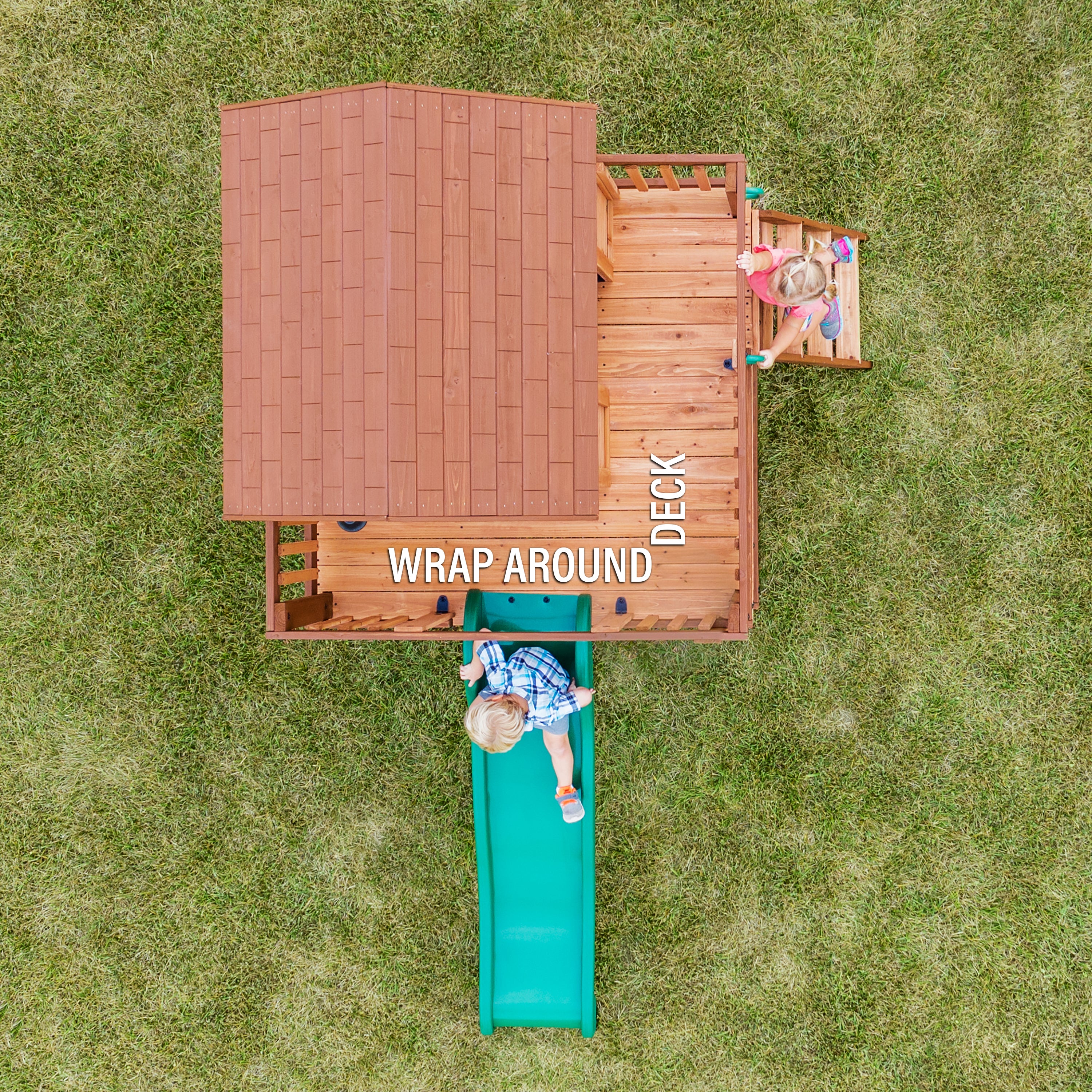 ECHO HEIGHTS WRAP AROUND DECK