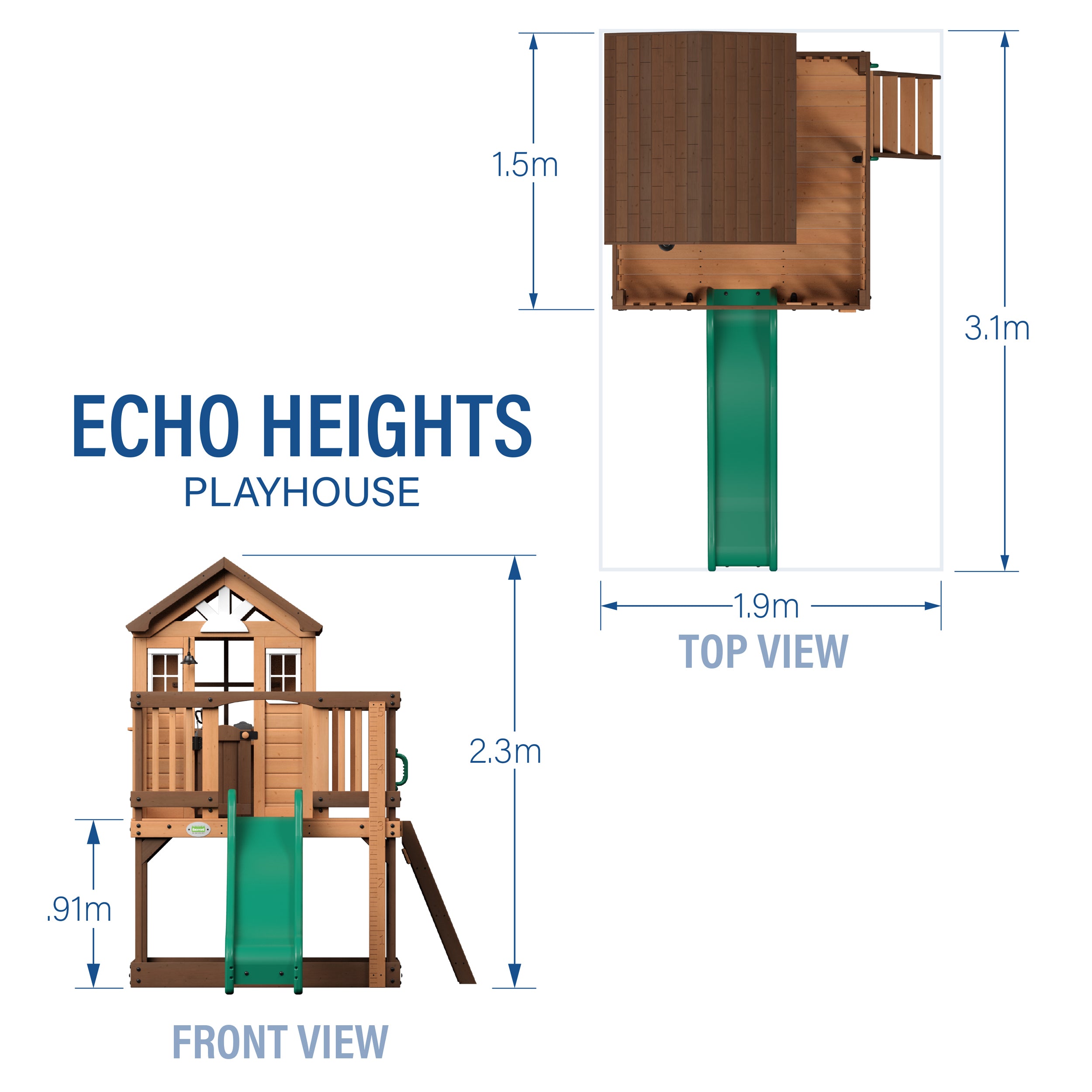 ECHO HEIGHTS METRIC DIMENSIONS