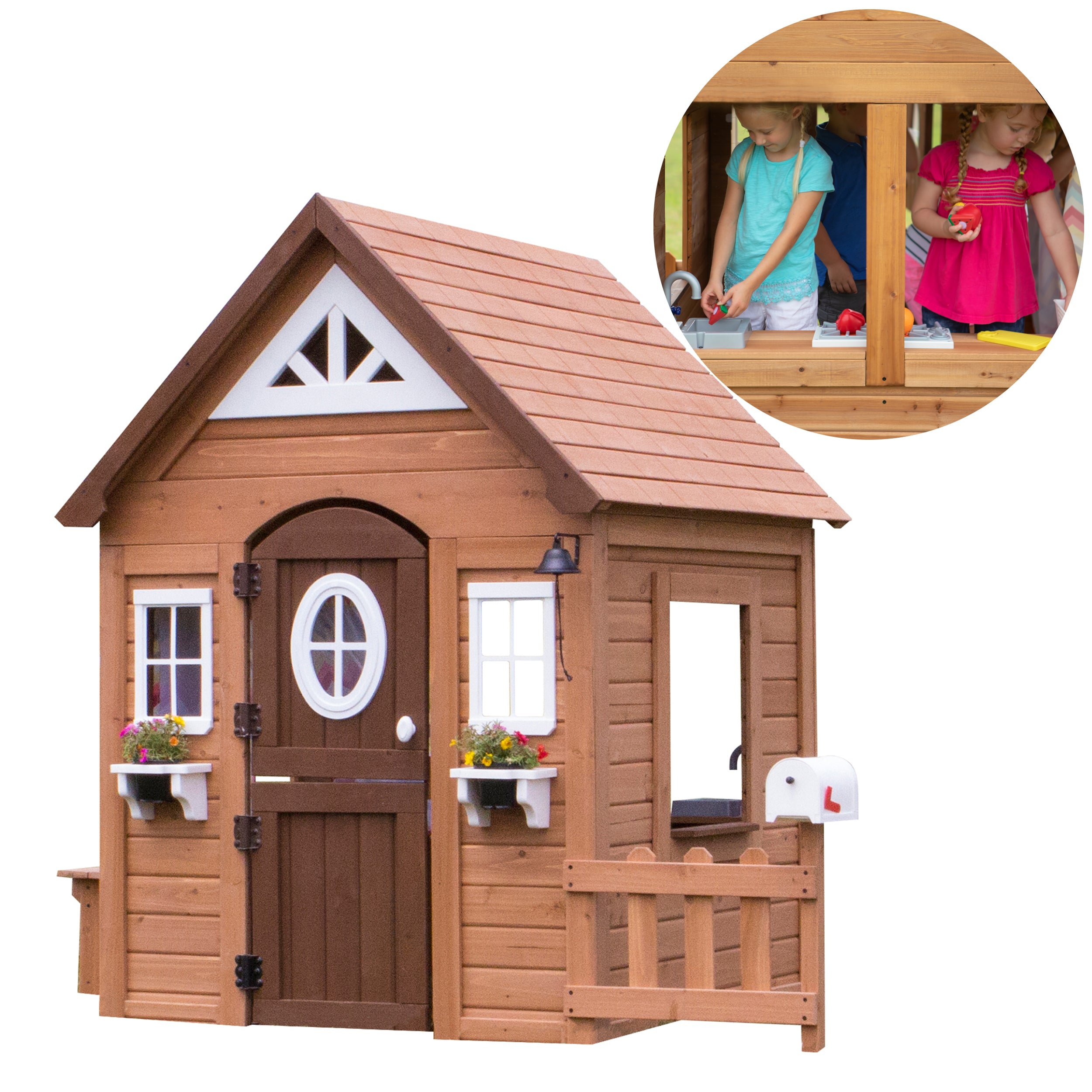 Aspen Wooden Playhouse