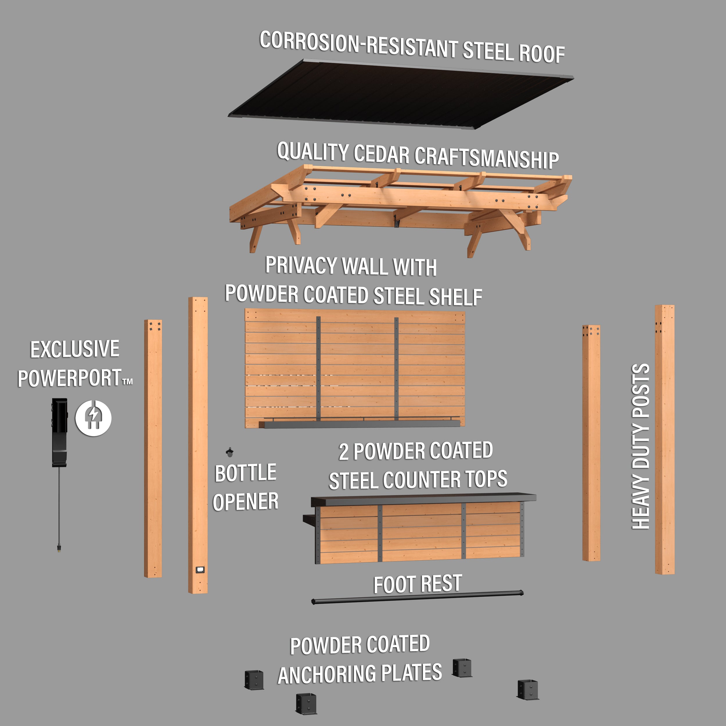 Cedar Springs Exploded View