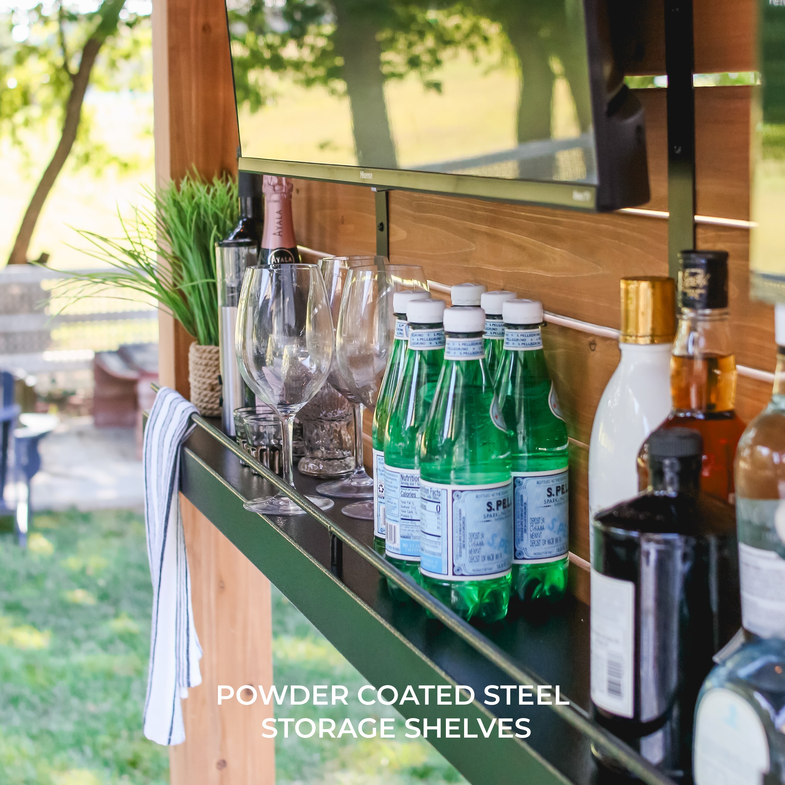 Cedar Springs Steel Shelves