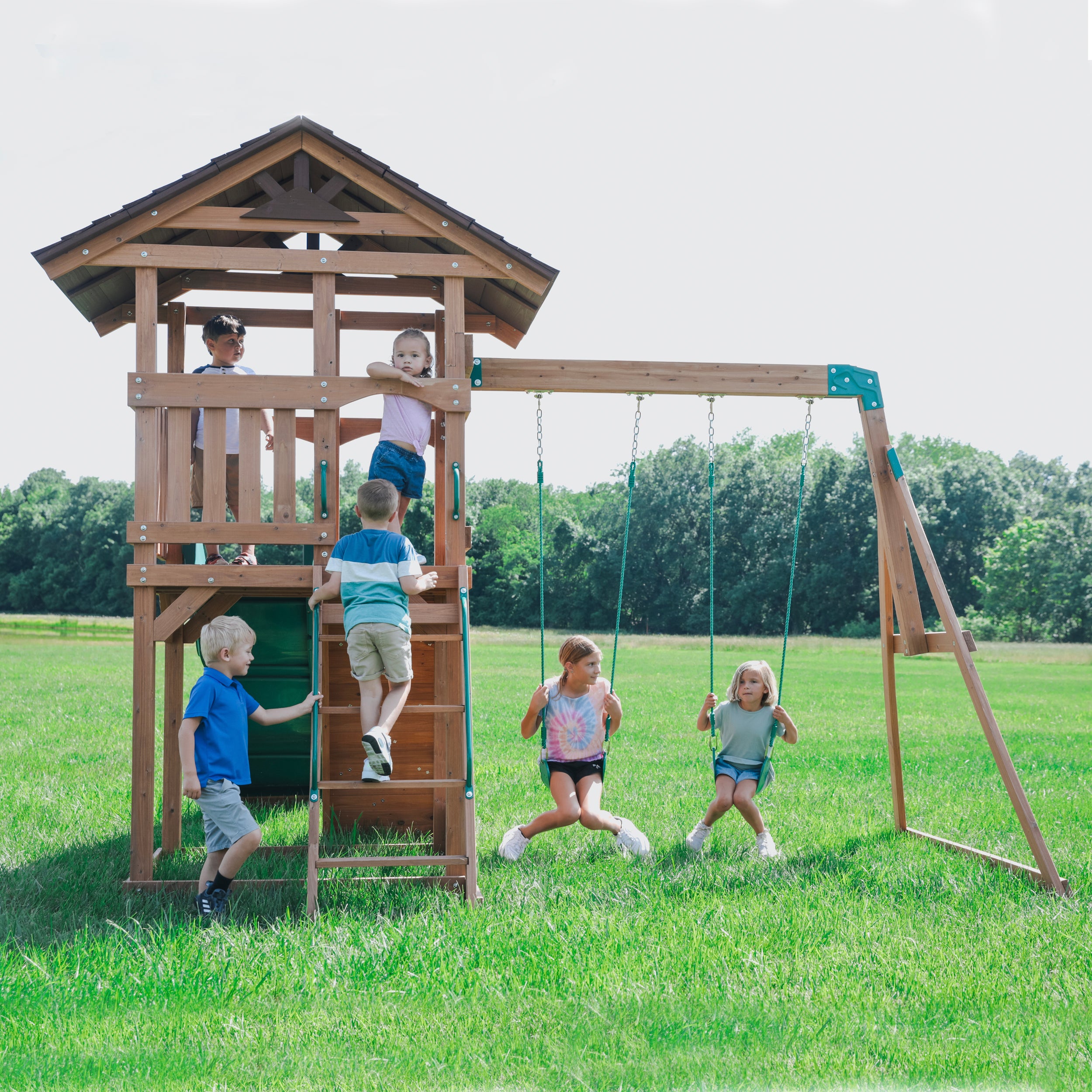 Lightning Ridge Play Centre Swing Set