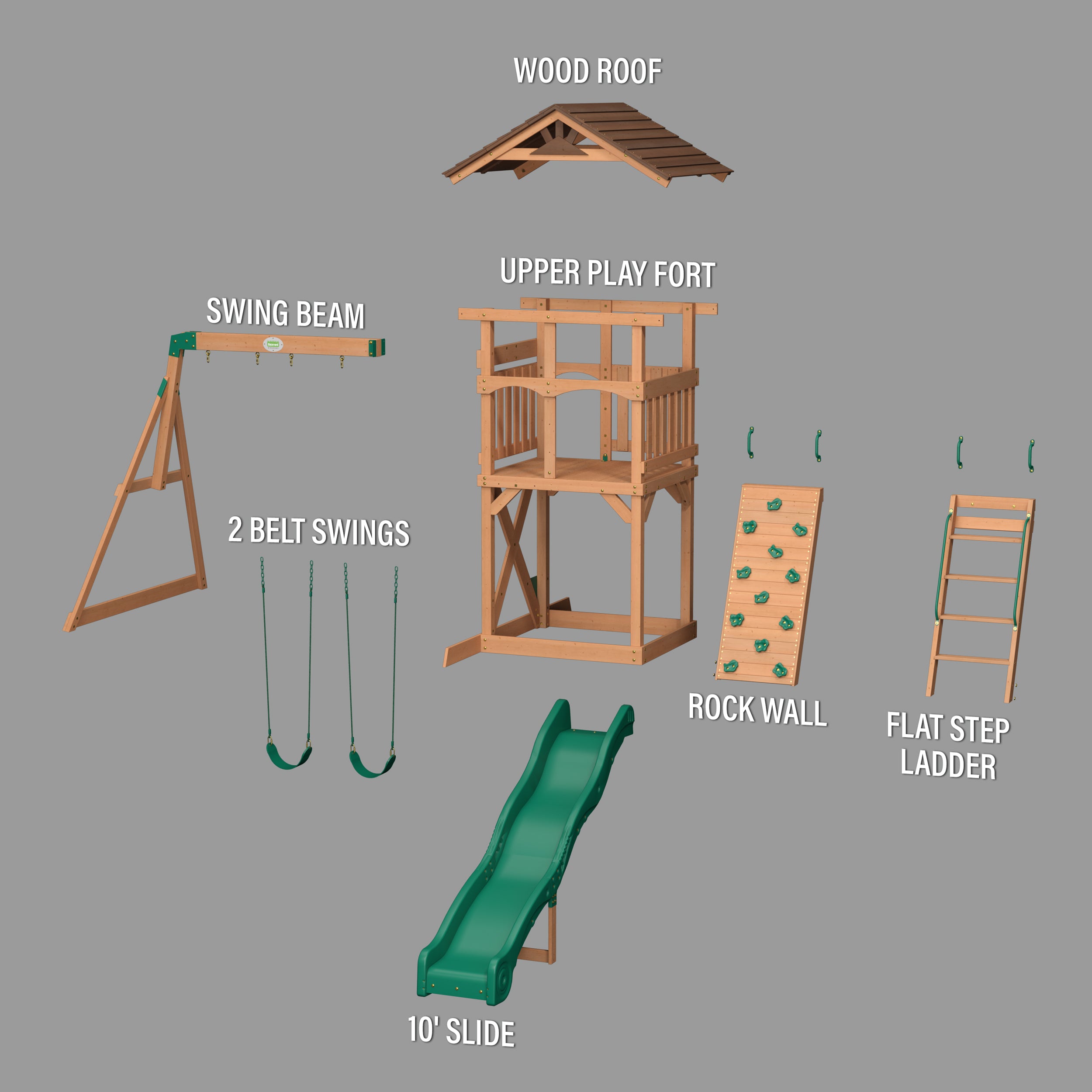 Lightning Ridge Play Centre Swing Set