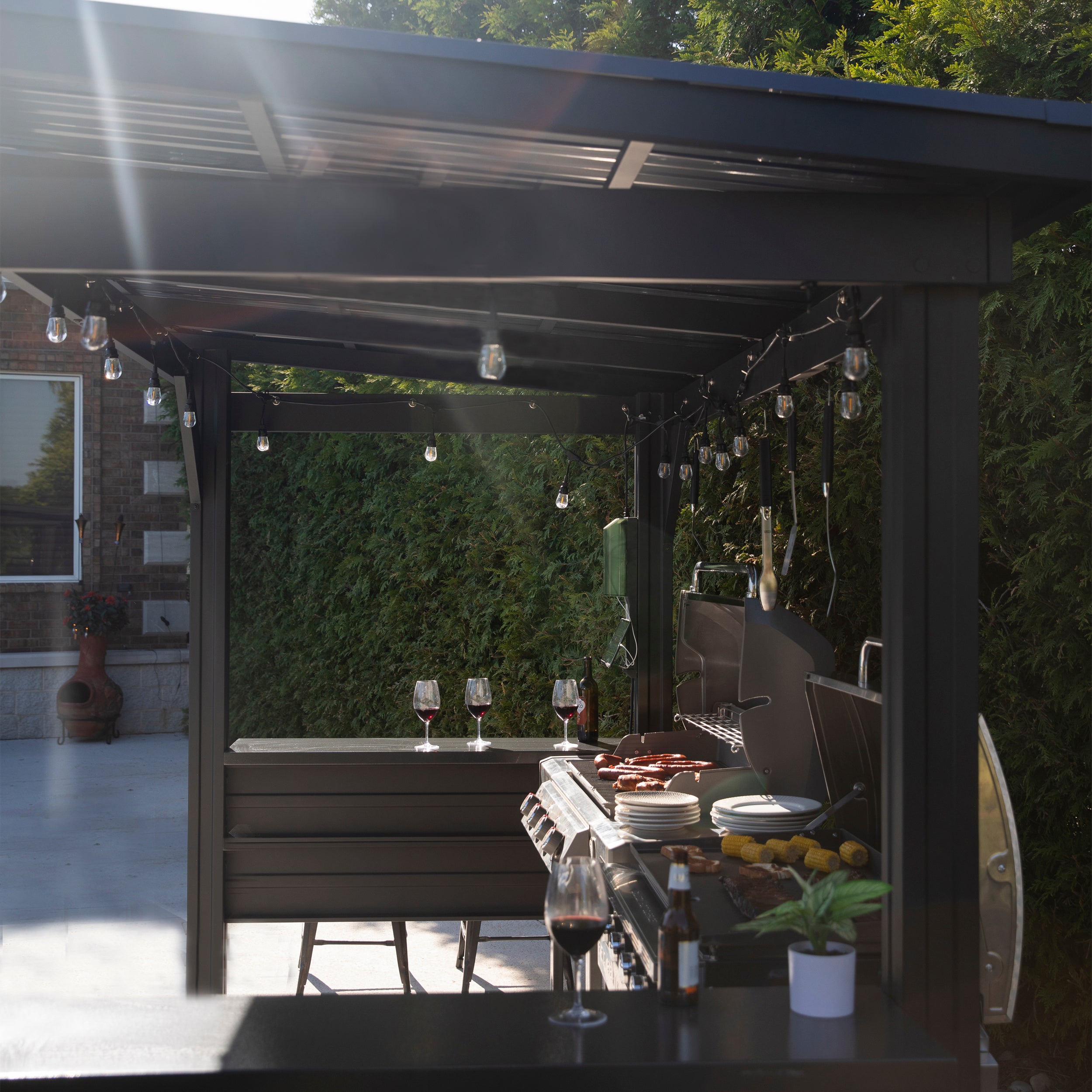 Rockport XL Barbeque Gazebo