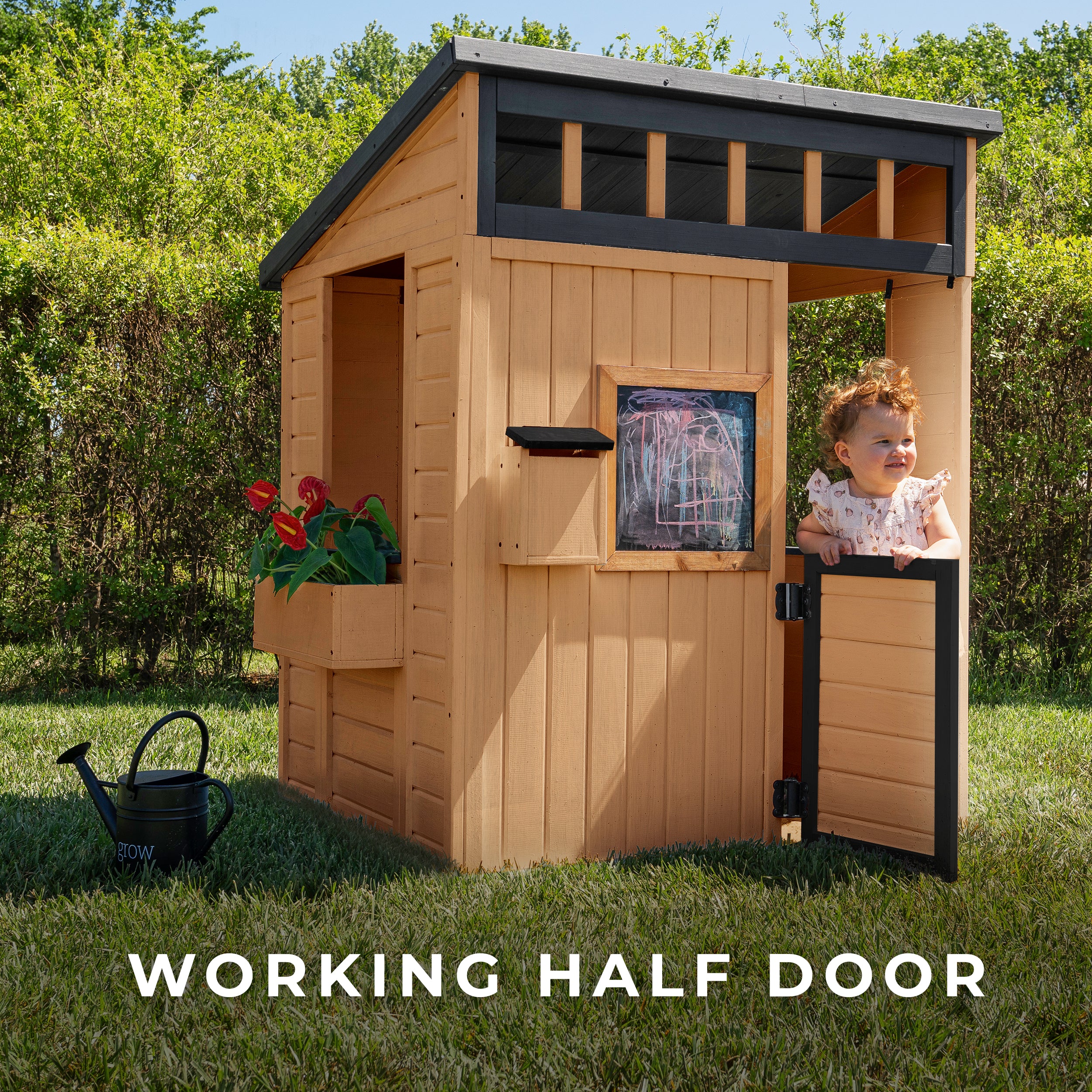 Caraway Cottage Light Brown Cubby House