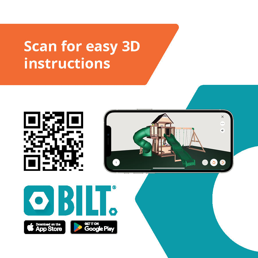 BILT App for Cedar Cove Swing Set
