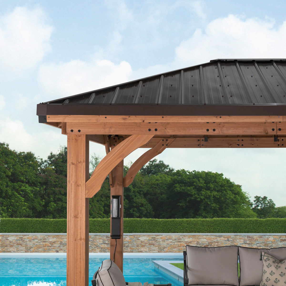 3.7m x 3.1m Barrington Gazebo