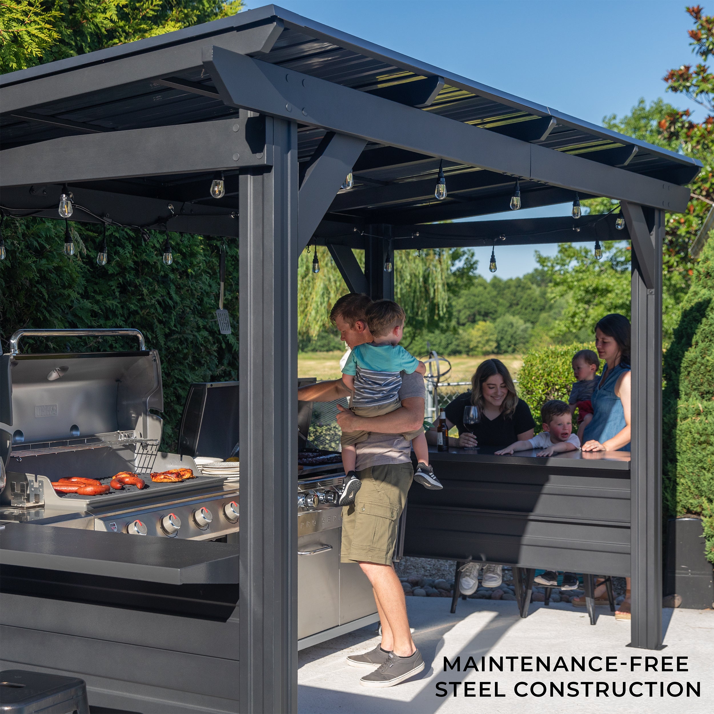 Rockport XL Barbeque Gazebo