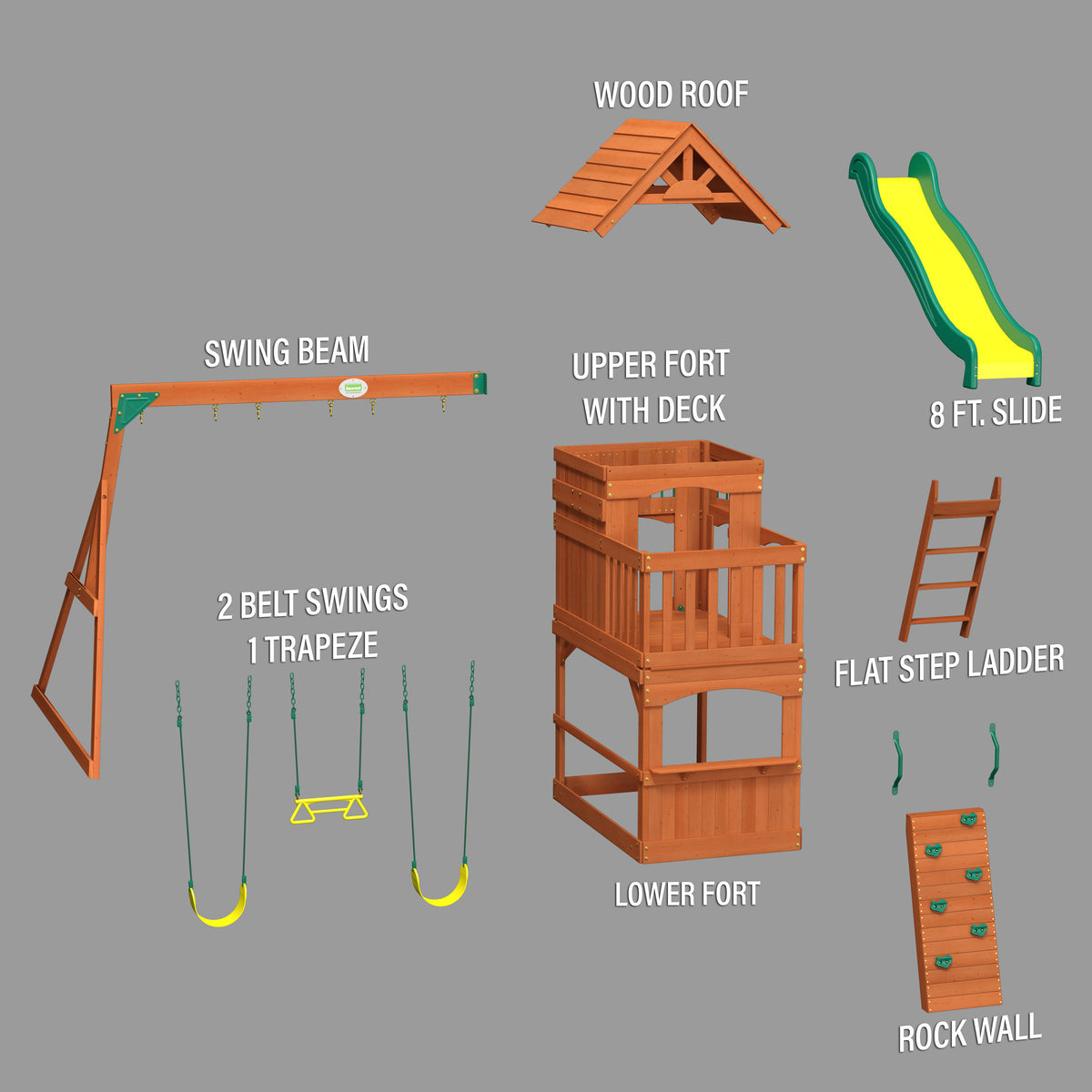 Atlantis Play Centre Swing Set