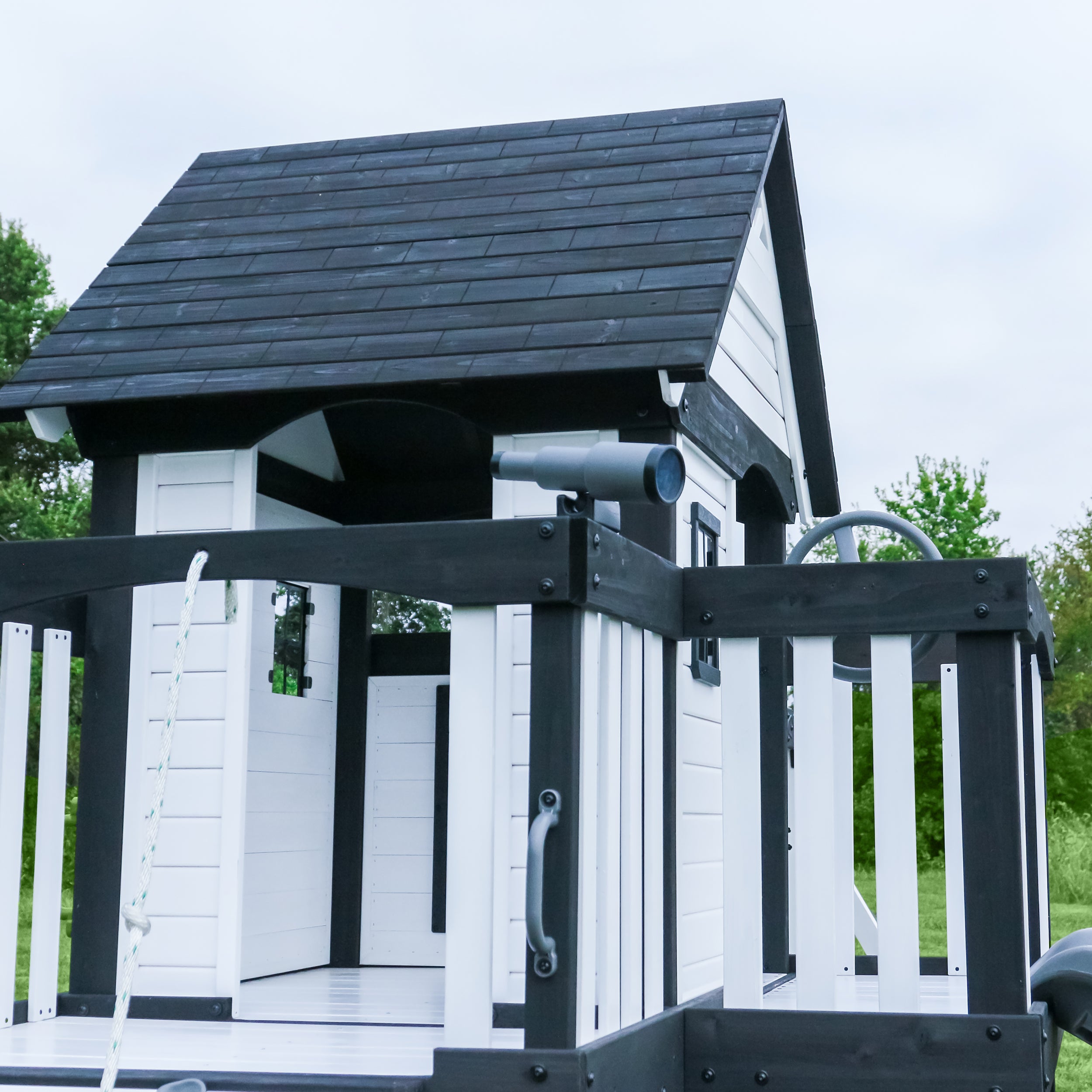 Canyon Creek White Play Centre Swing Set