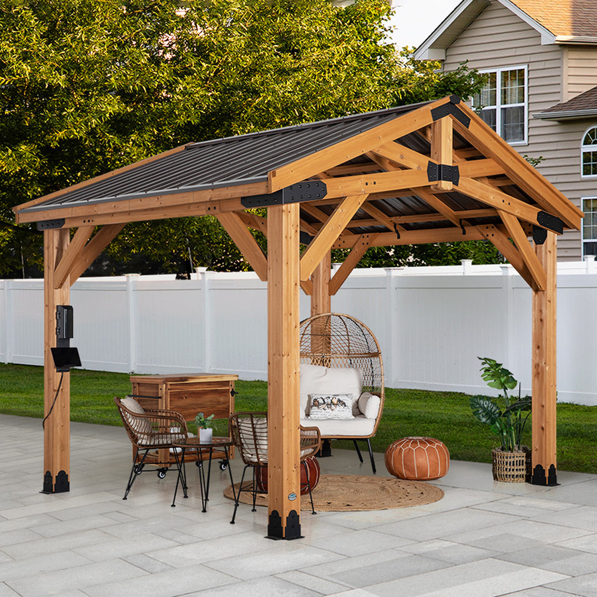 3.7m x 3.1m Norwood Gazebo
