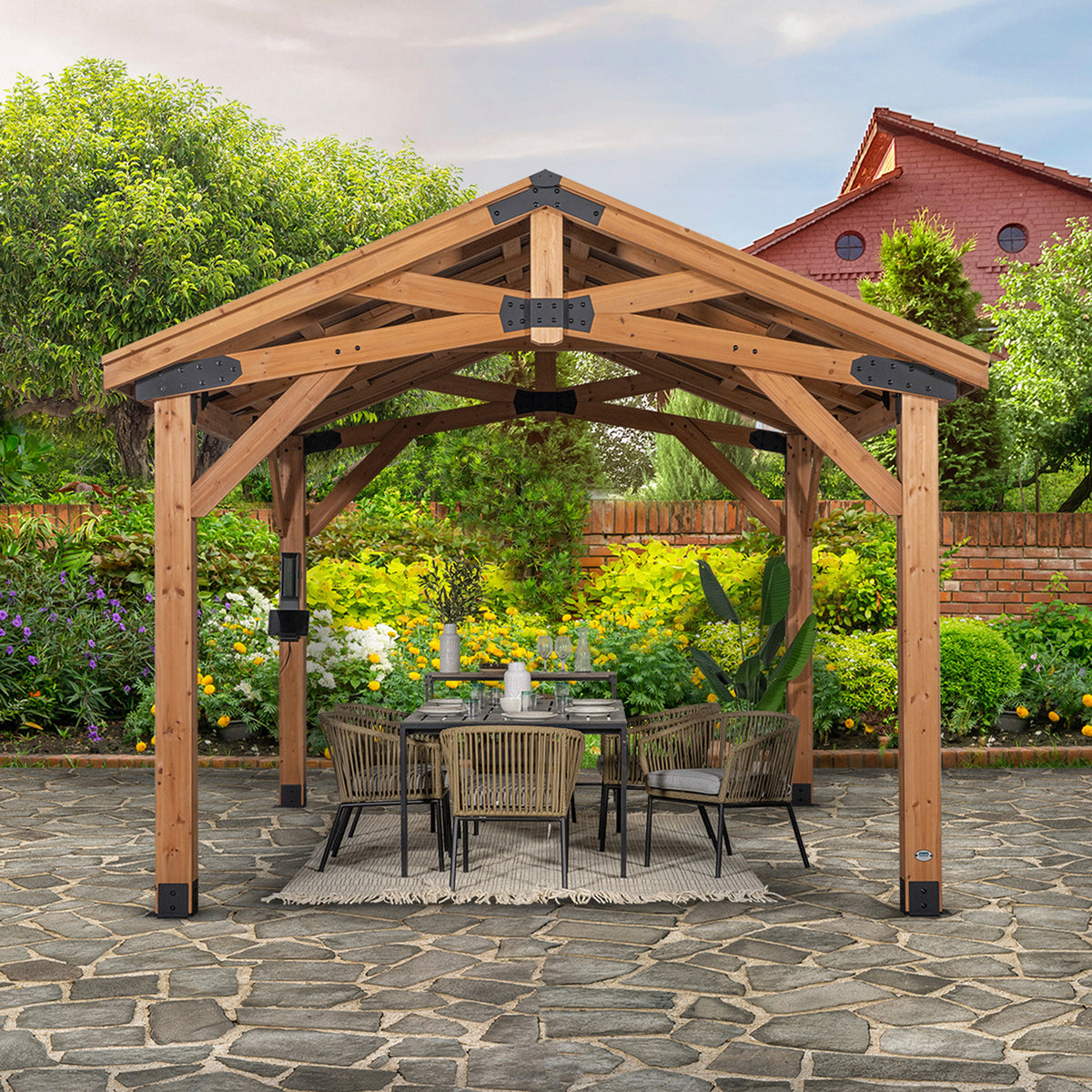 4.4m x 3.1m Norwood Gazebo