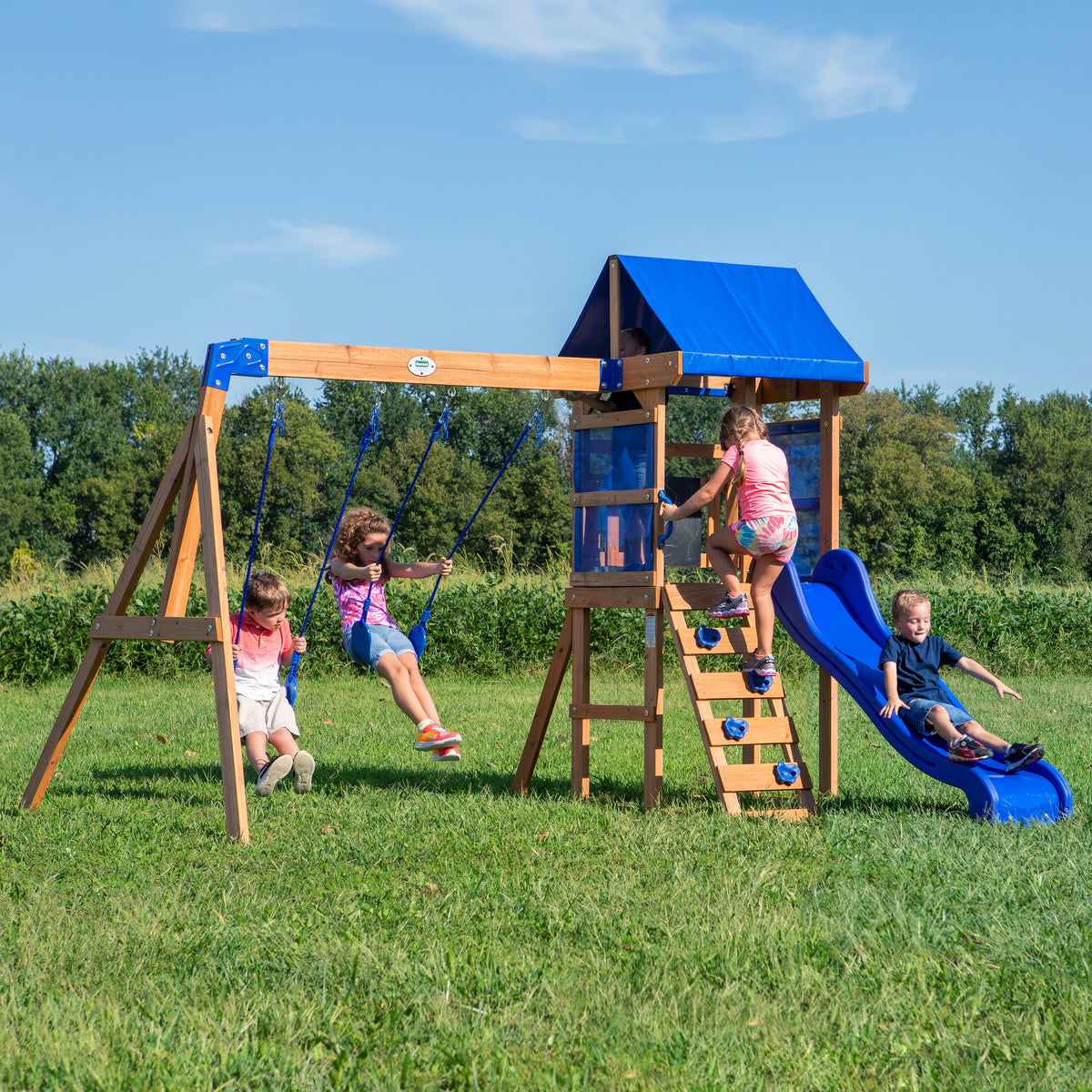 Aurora Play Centre Swing Set