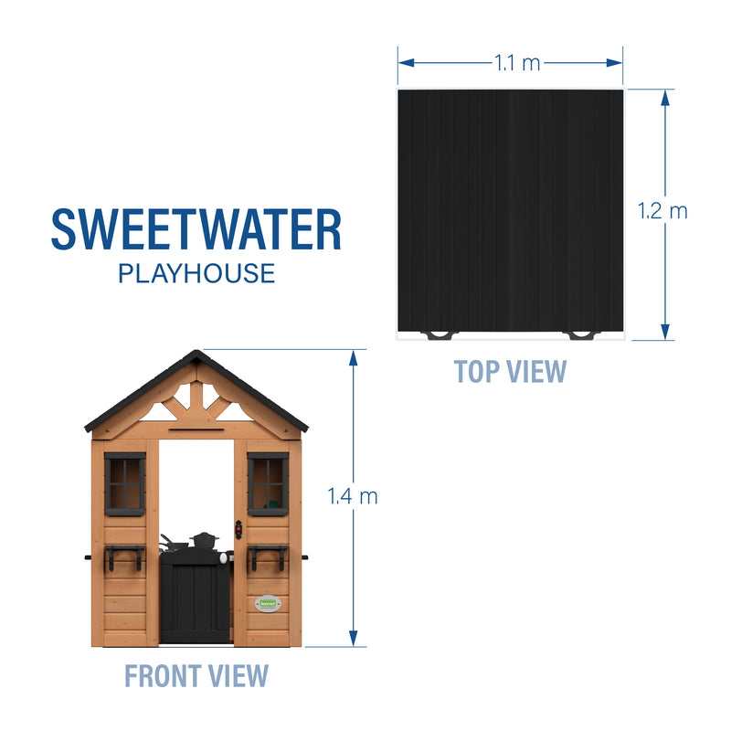 Sweetwater Cubby House specifications