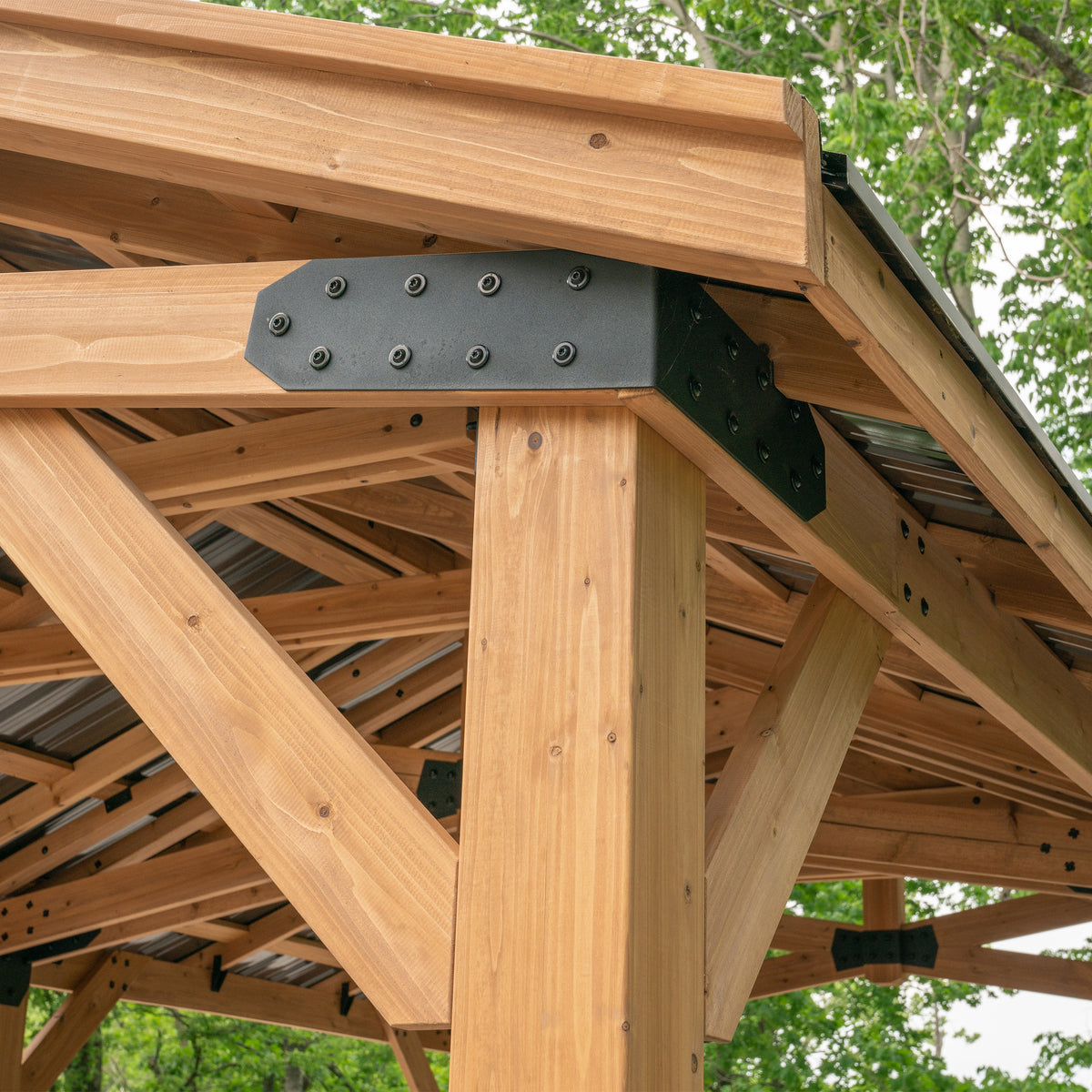 6.1m x 3.7m Norwood Carport/Gazebo