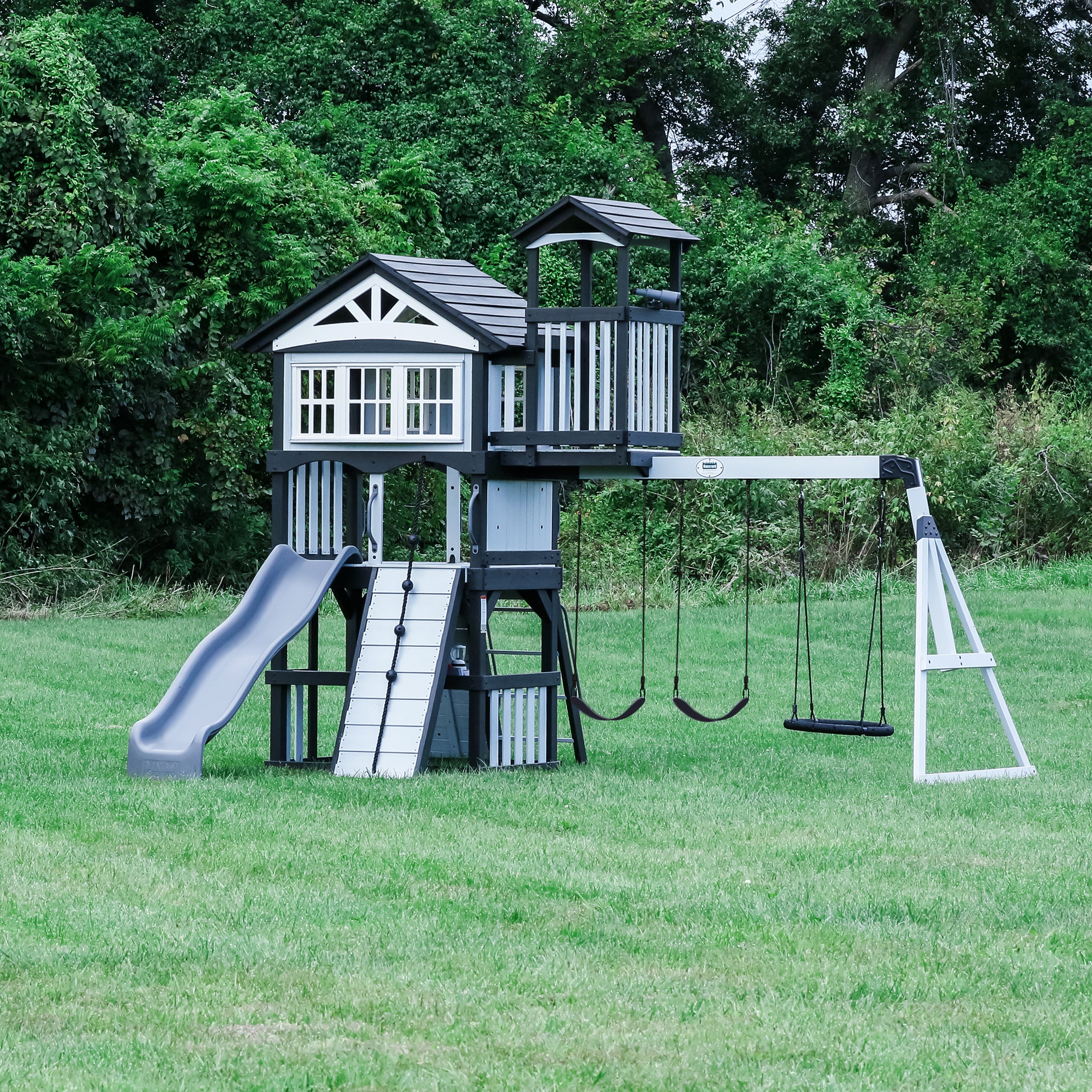 WHISPERING POINT SWING SET