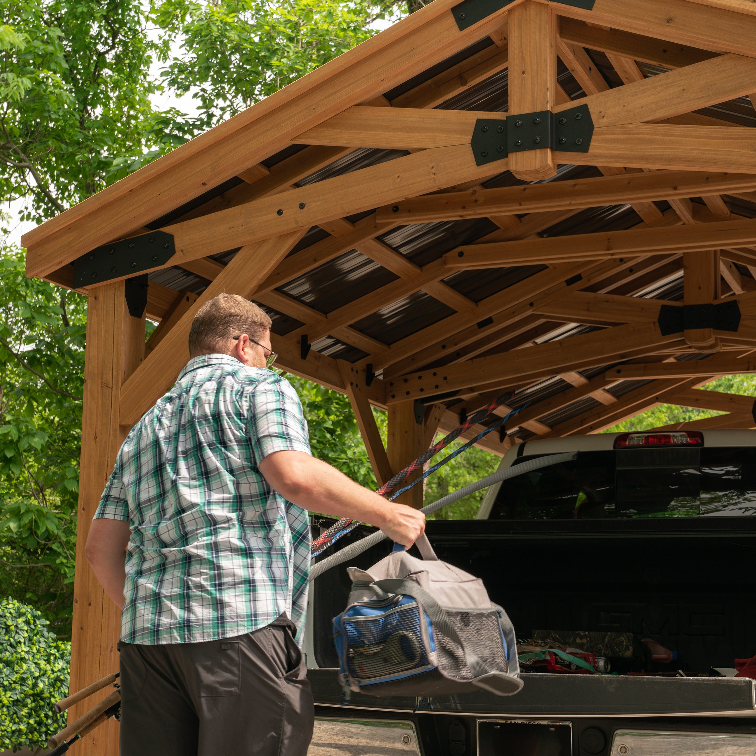 6.1m x 3.7m Norwood Carport