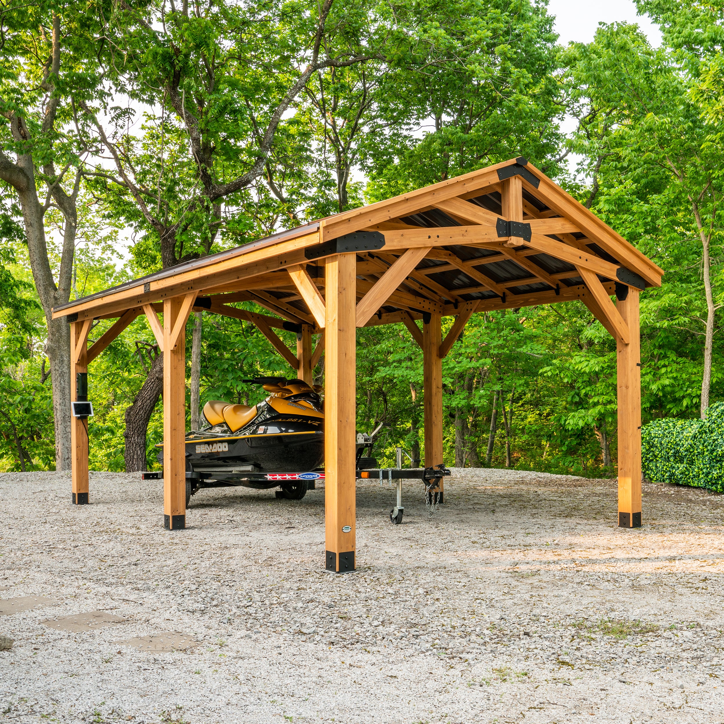 6.1m x 3.7m Norwood Carport