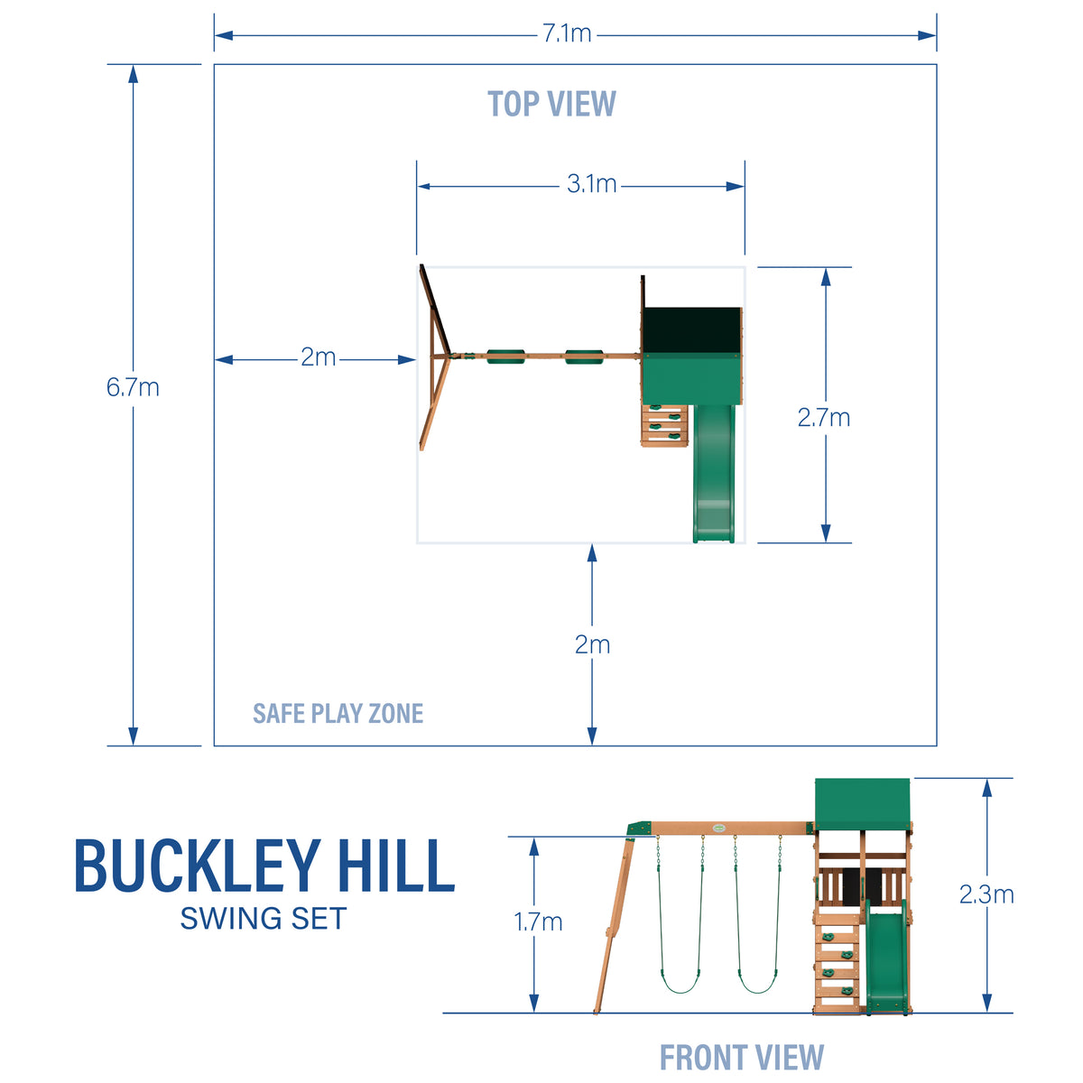Buckley Hill Play Centre Swing Set