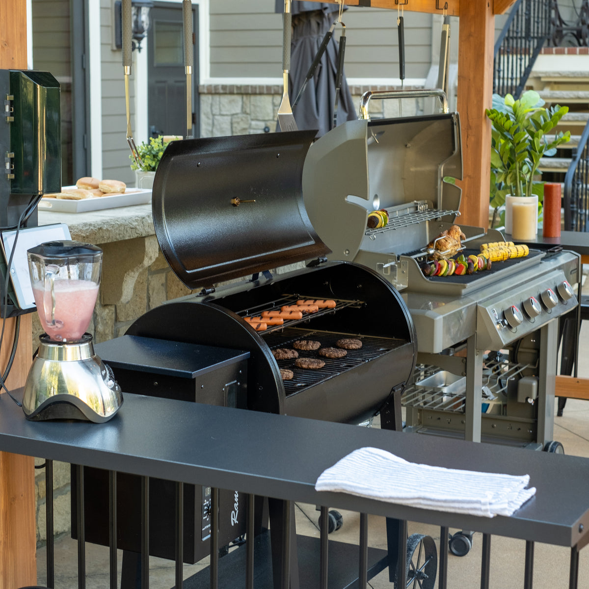 Saxony XL Barbeque Gazebo