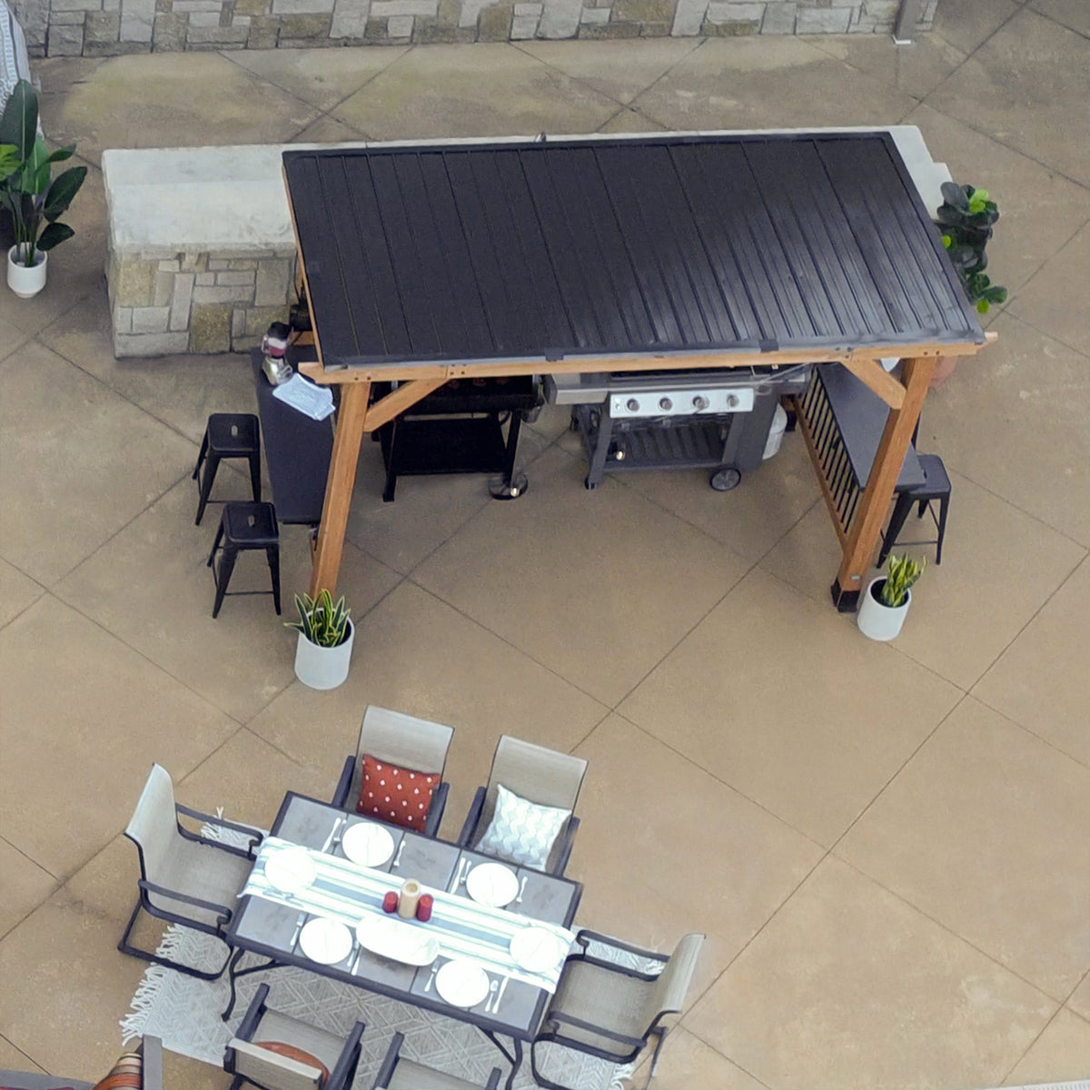 Saxony XL Barbeque Gazebo