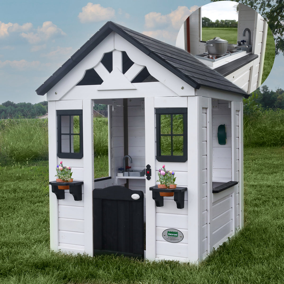 Sweetwater Cubby House White