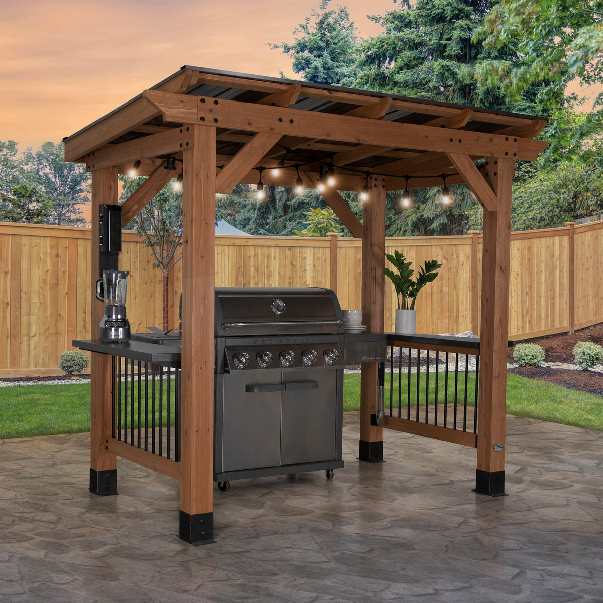Saxony Barbeque Gazebo