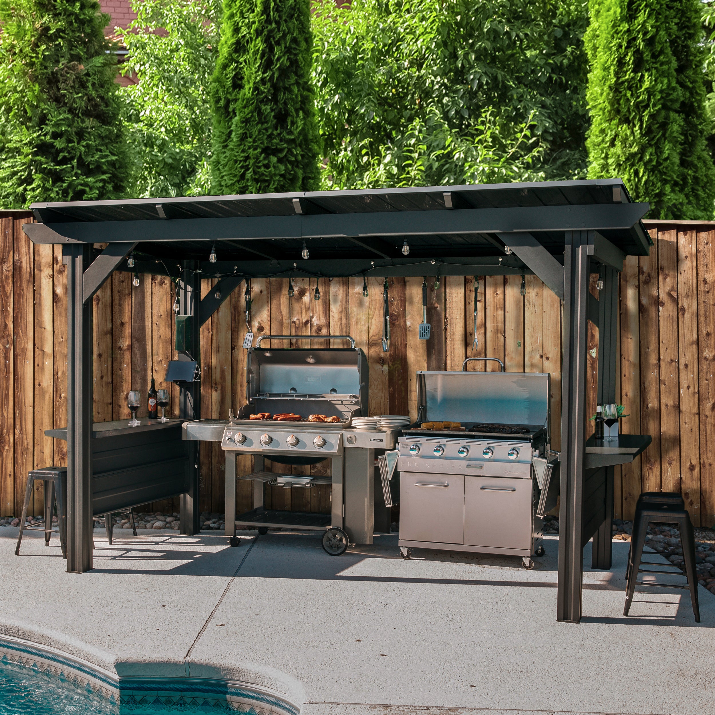 Rockport XL Barbeque Gazebo