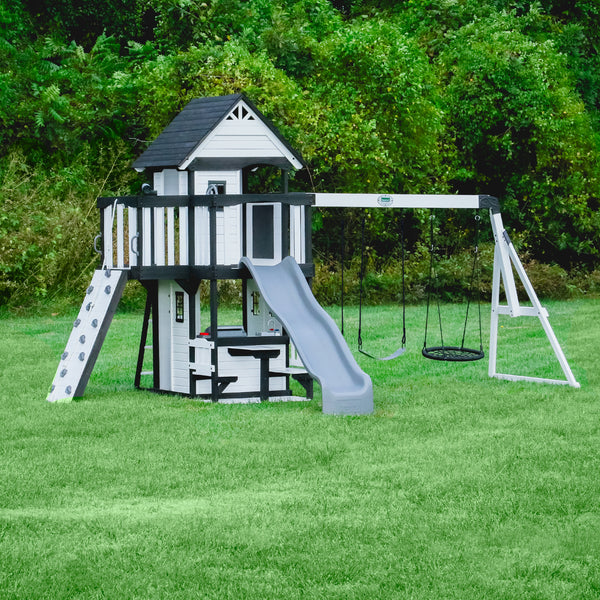 Canyon Creek White Play Centre Swing Set