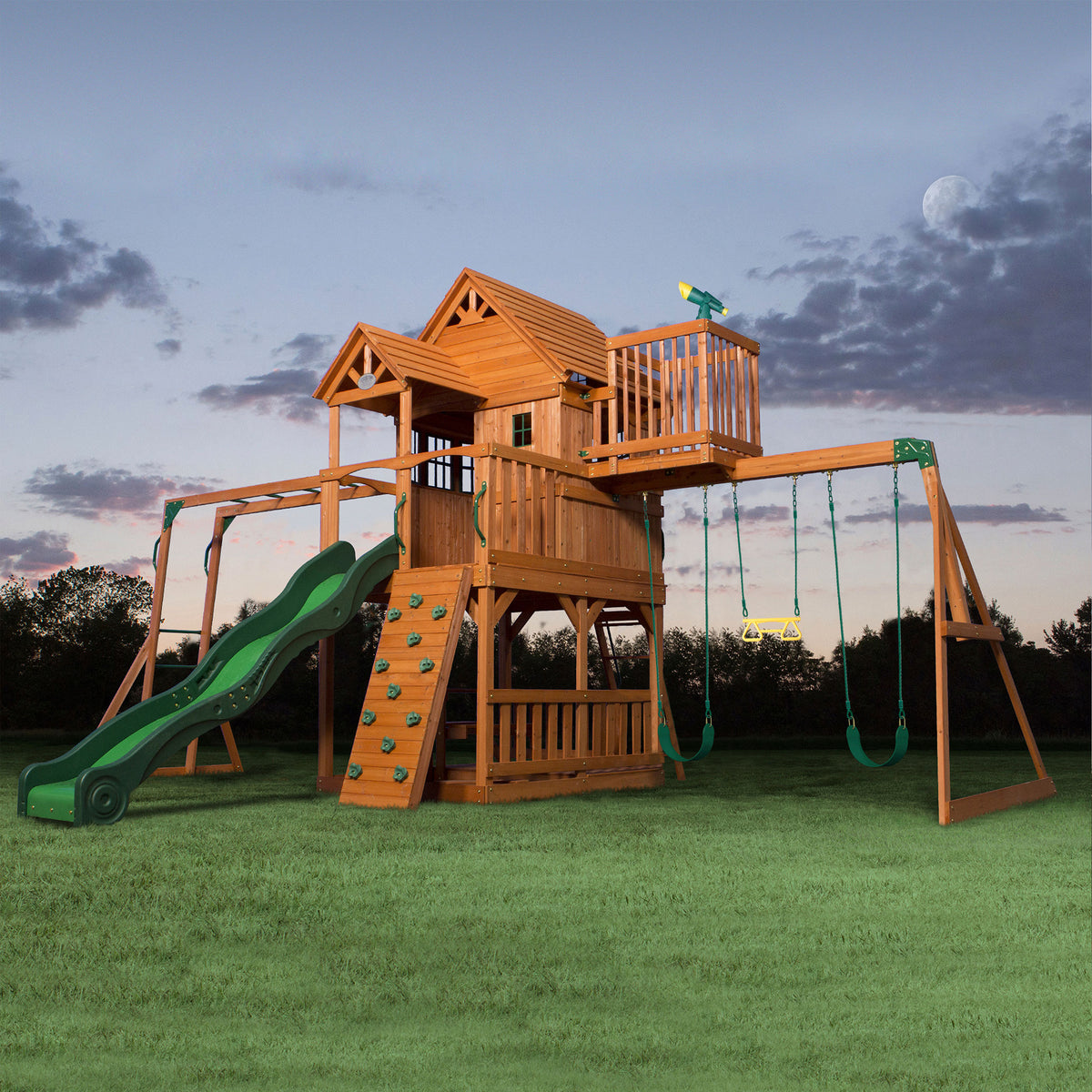 Skyfort II Play Centre Swing Set