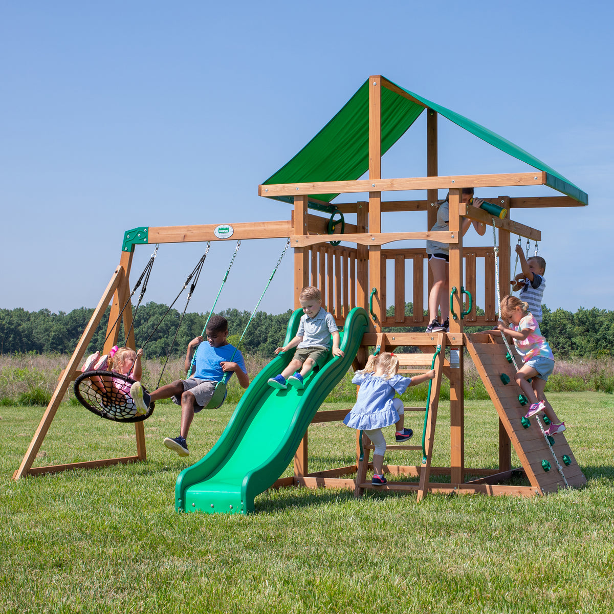 Grayson Peak Play Centre Swing Set