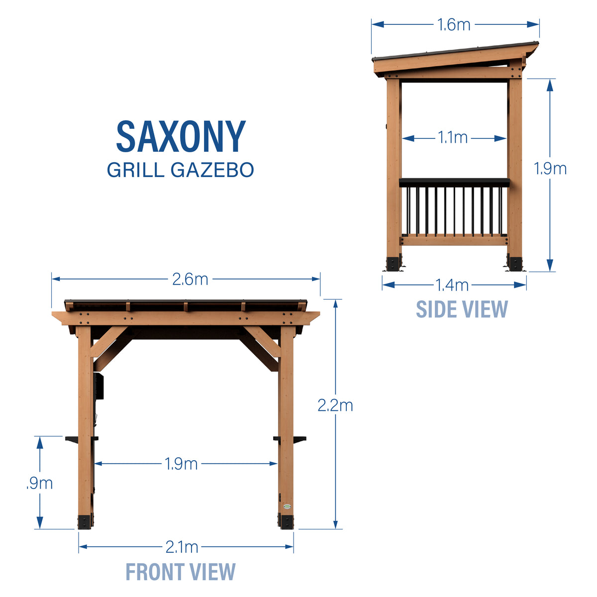 Saxony Barbeque Gazebo