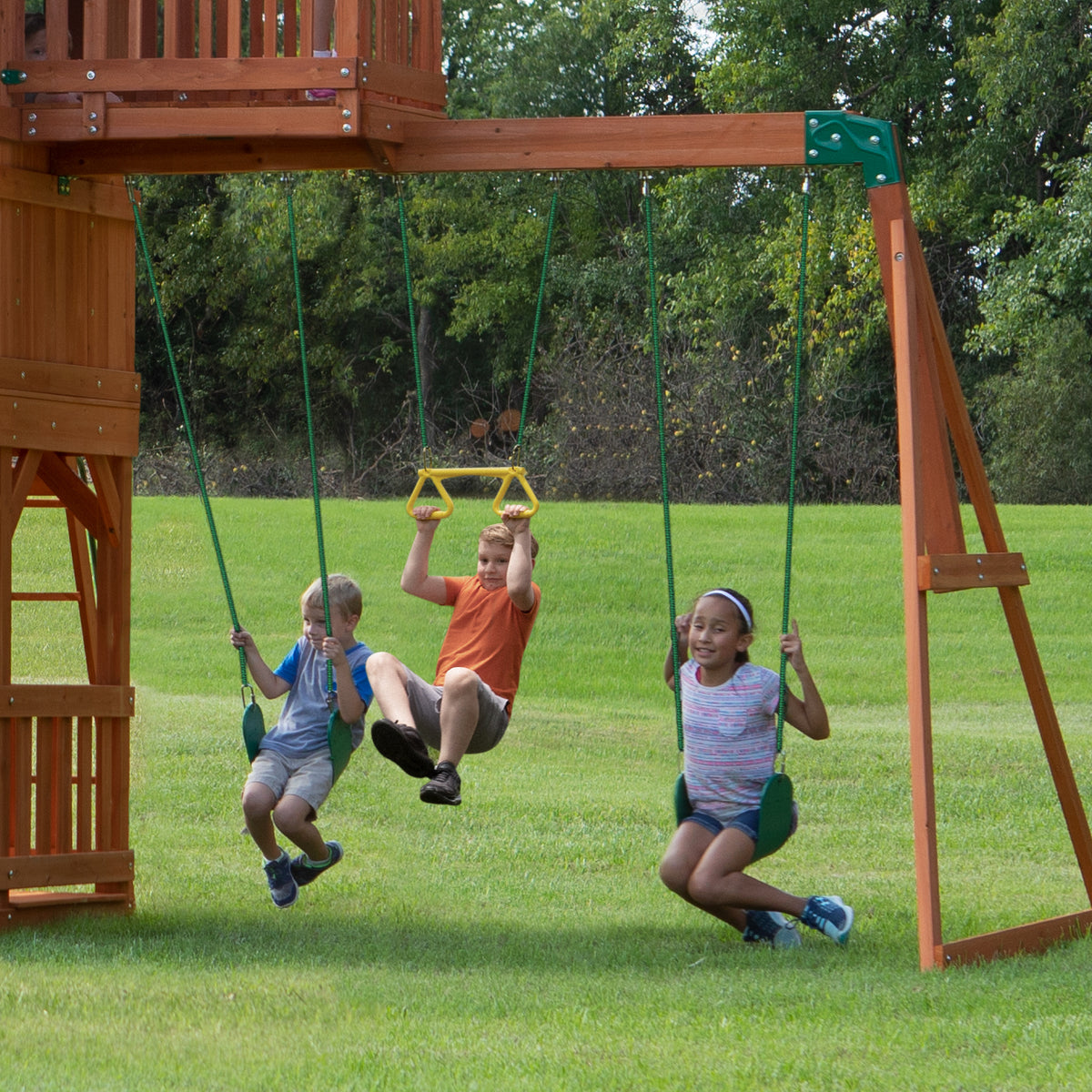 Skyfort II Play Centre Swing Set
