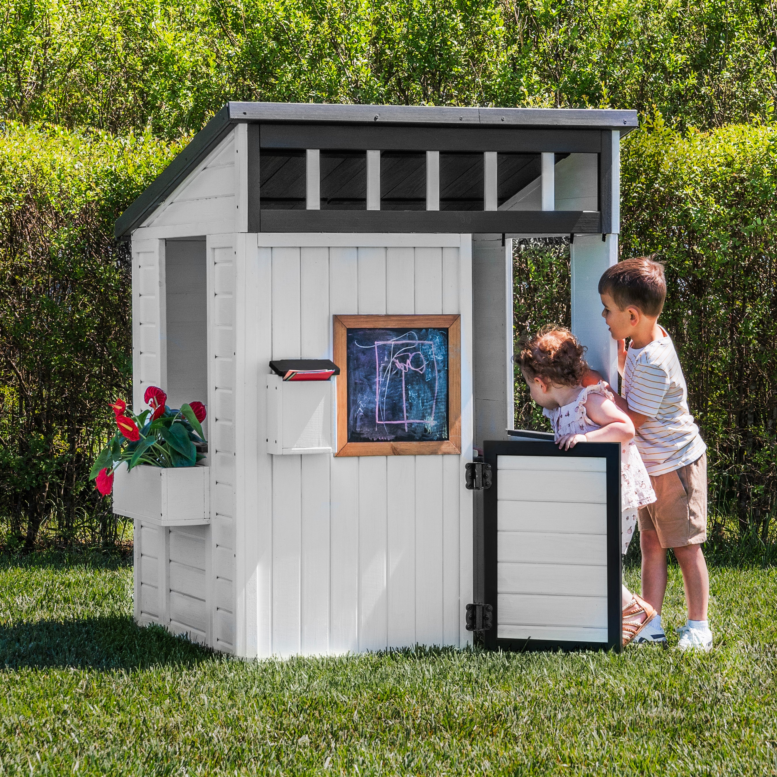 Caraway Cottage White Cubby House
