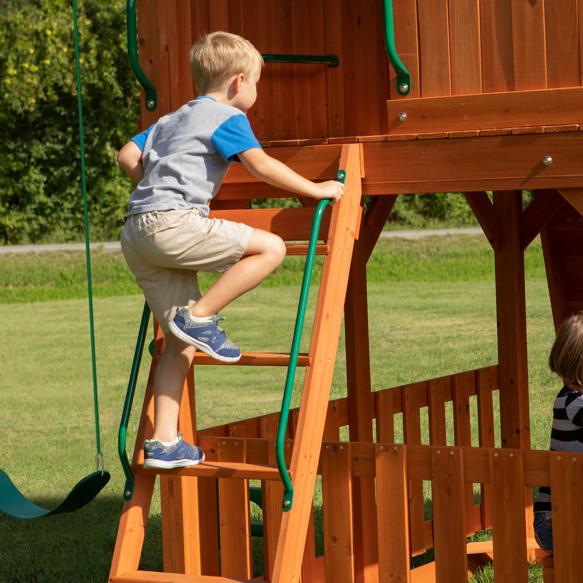 Skyfort II Play Centre Swing Set