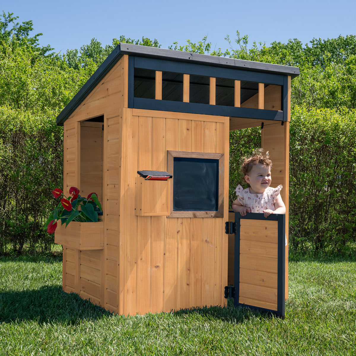 Caraway Cottage Cubby House Light Brown