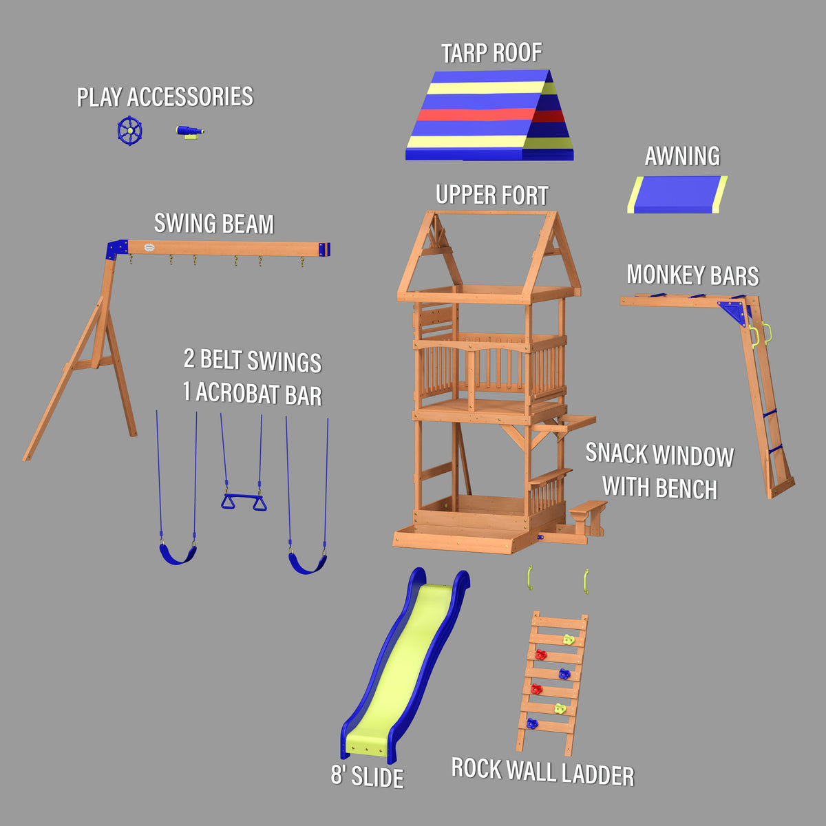 Northbrook Play Centre Swing Set