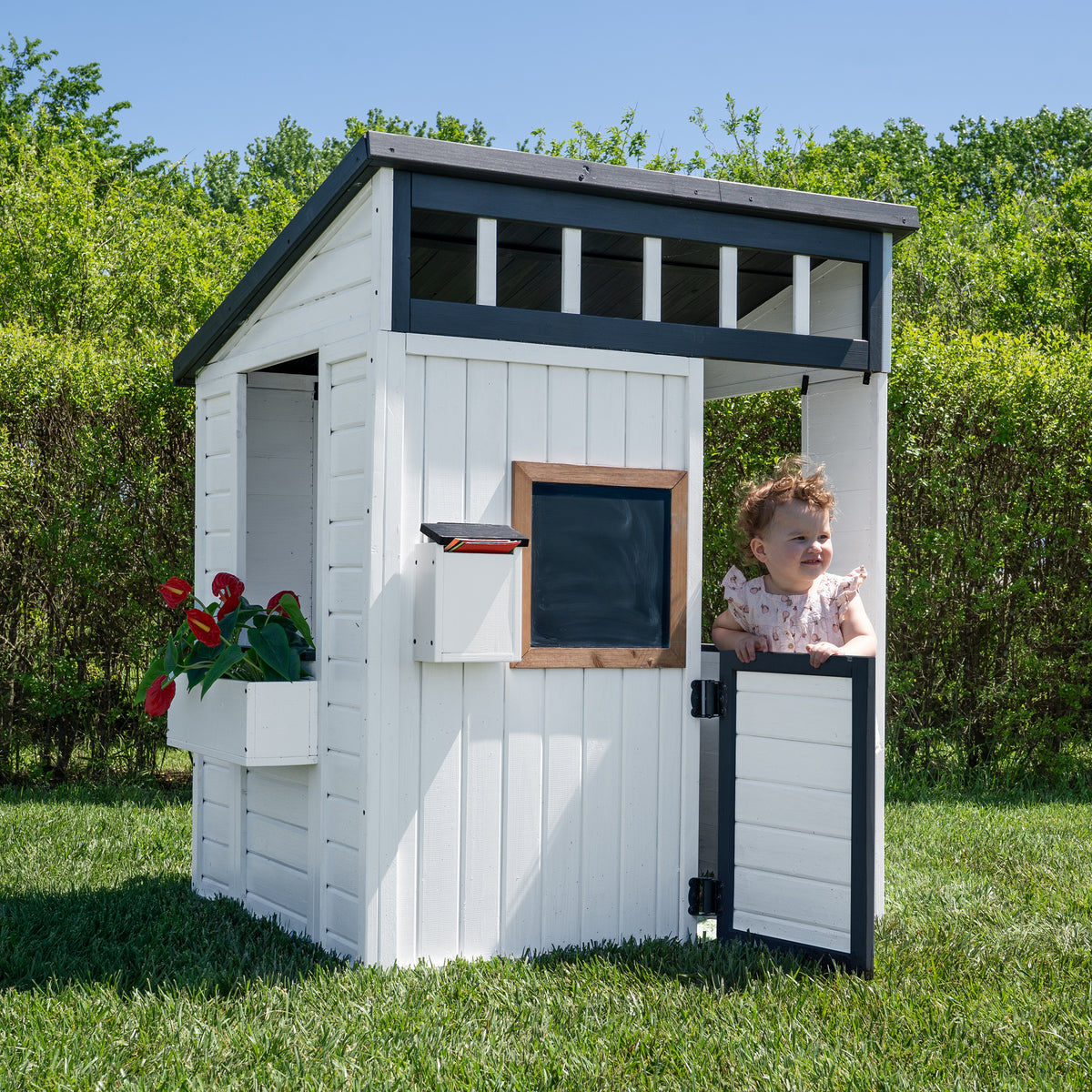 Caraway Cottage Cubby House White