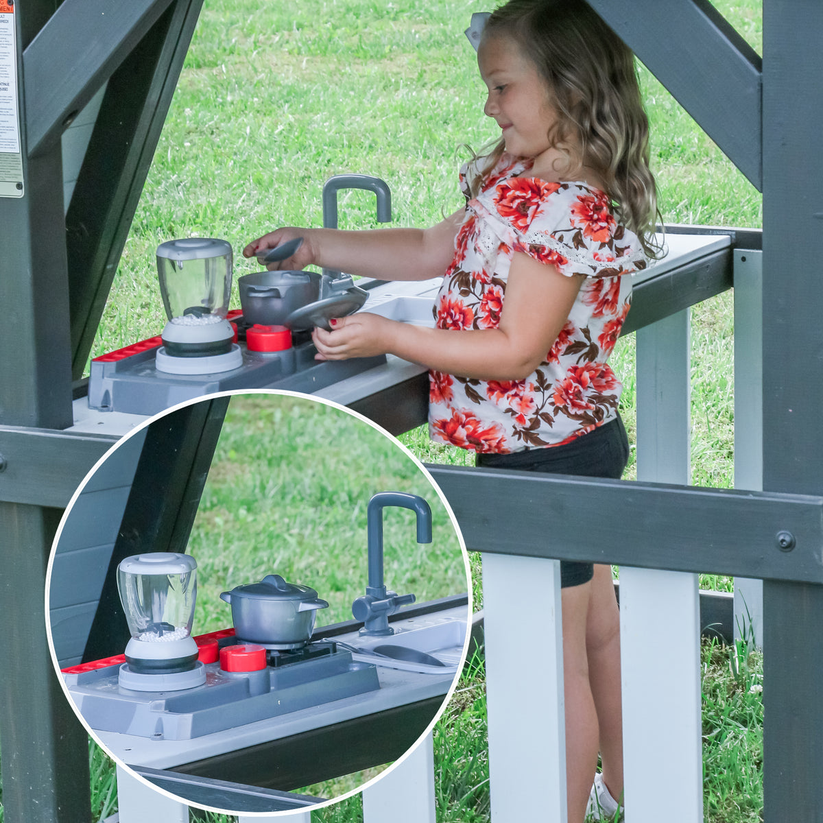 Whispering Point Play Centre Swing Set